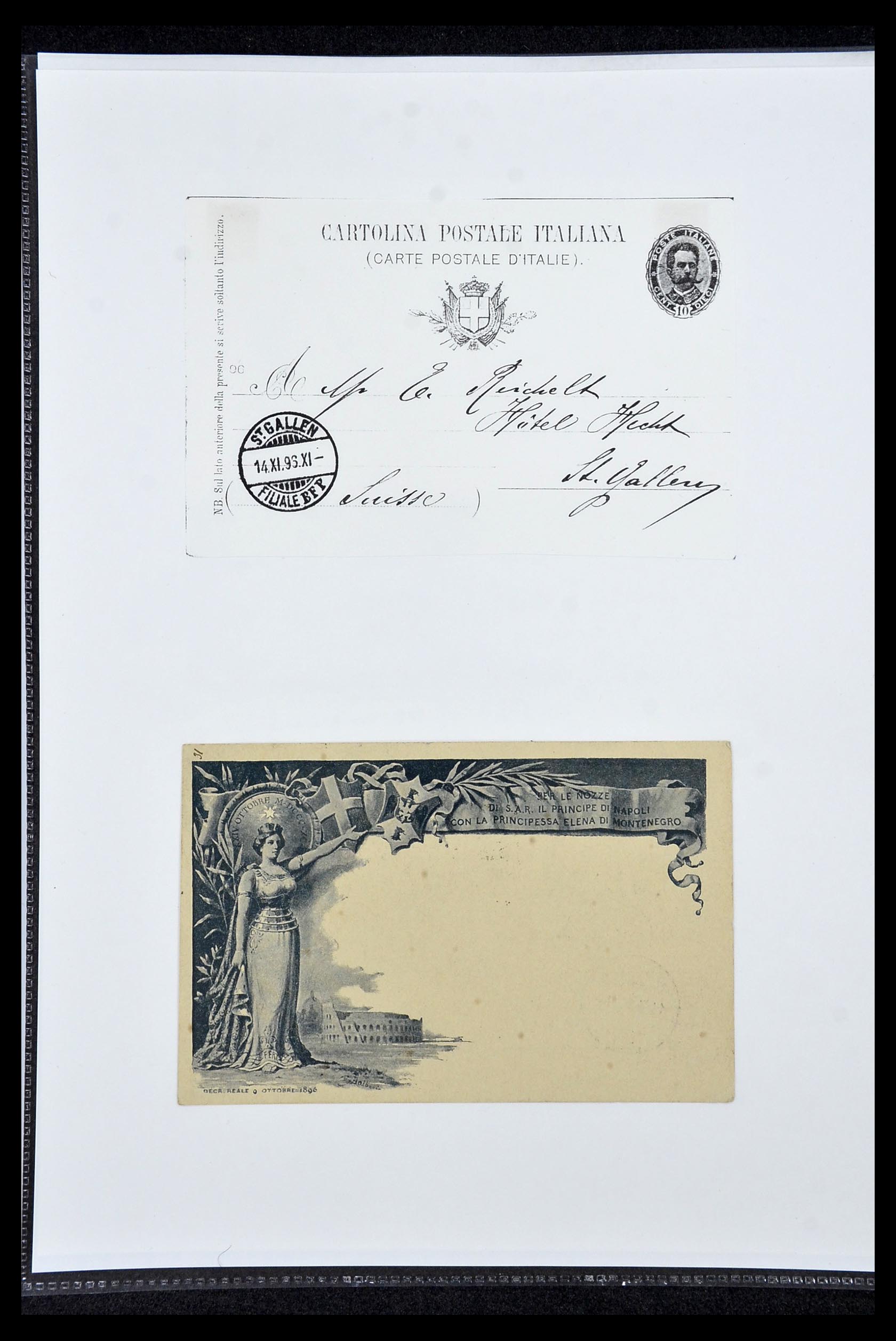 34132 031 - Stamp collection 34132 Italy and States 1828-1955.