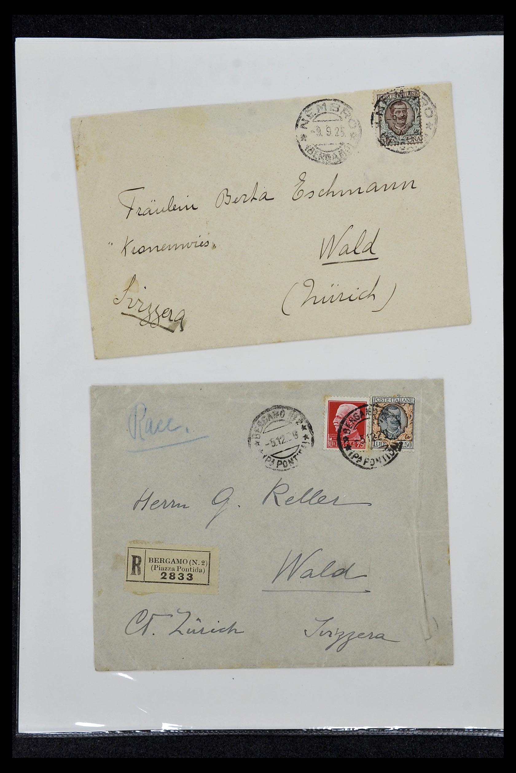 34132 042 - Stamp collection 34132 Italy and States 1828-1955.