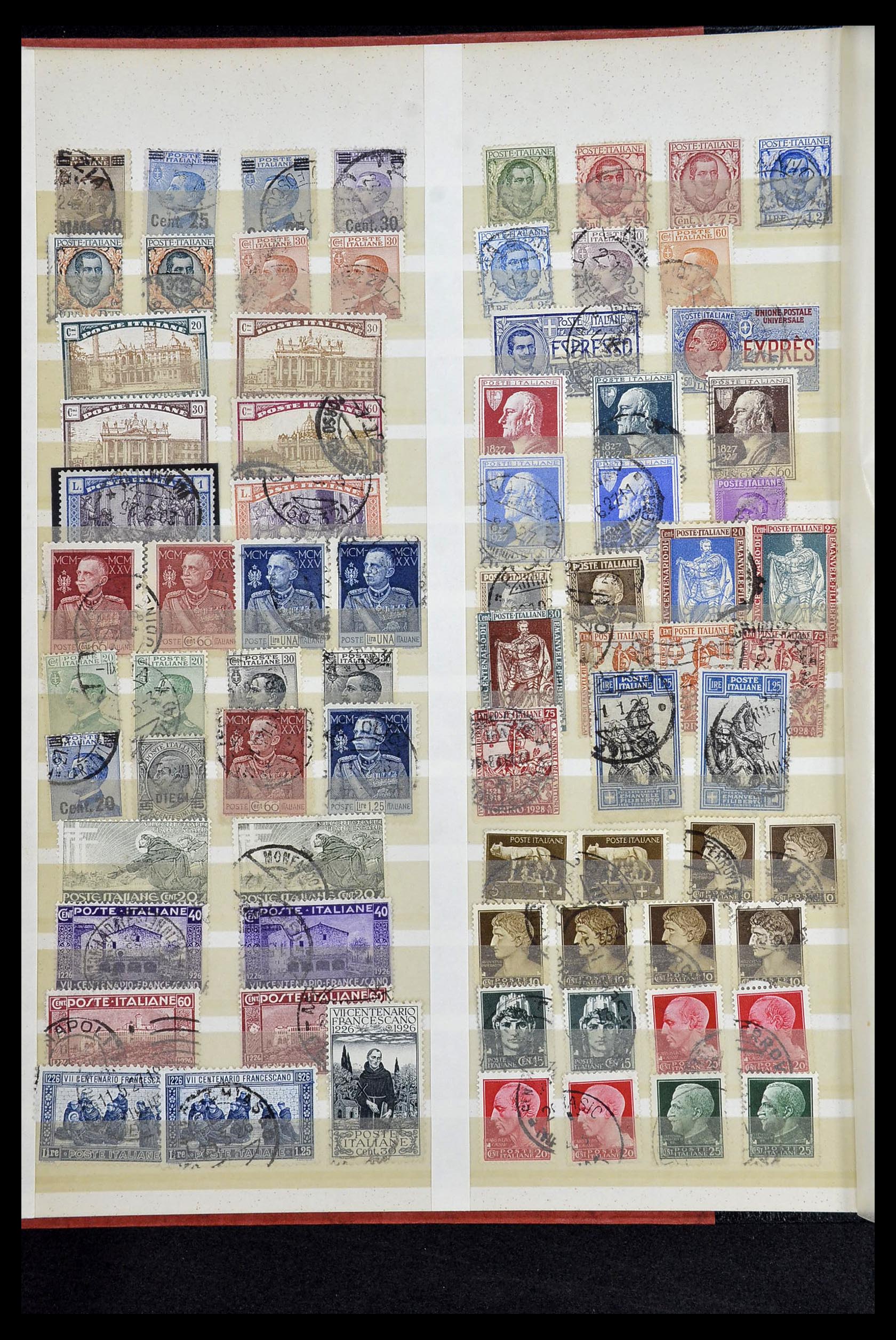 34132 052 - Stamp collection 34132 Italy and States 1828-1955.