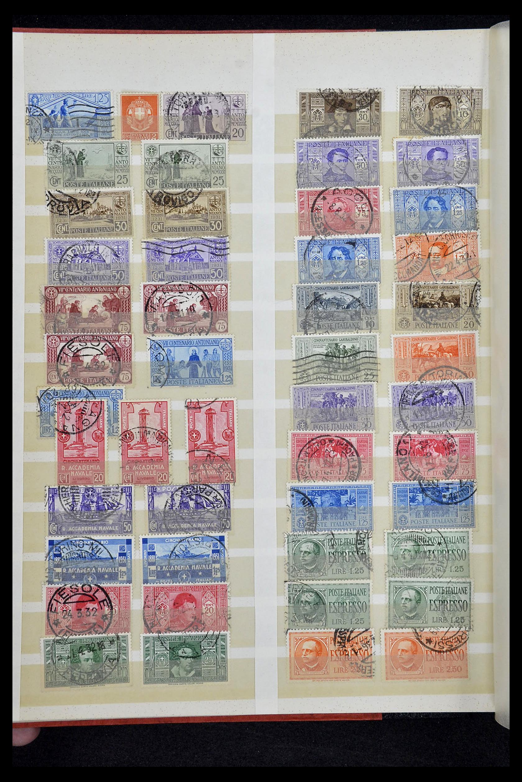 34132 054 - Stamp collection 34132 Italy and States 1828-1955.