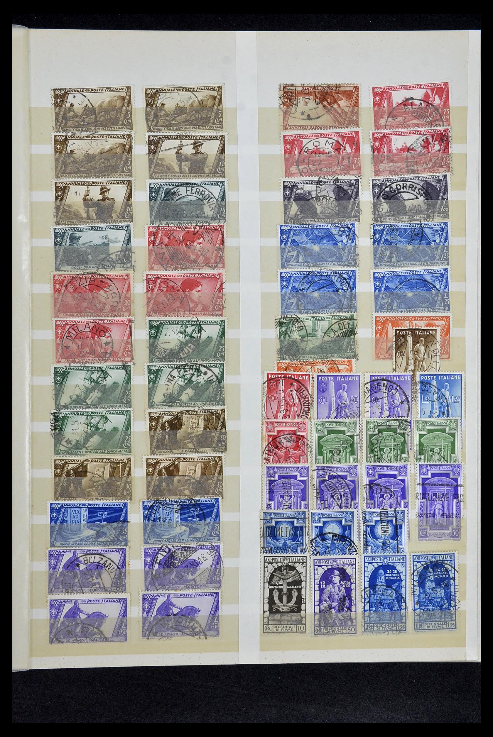 34132 055 - Stamp collection 34132 Italy and States 1828-1955.