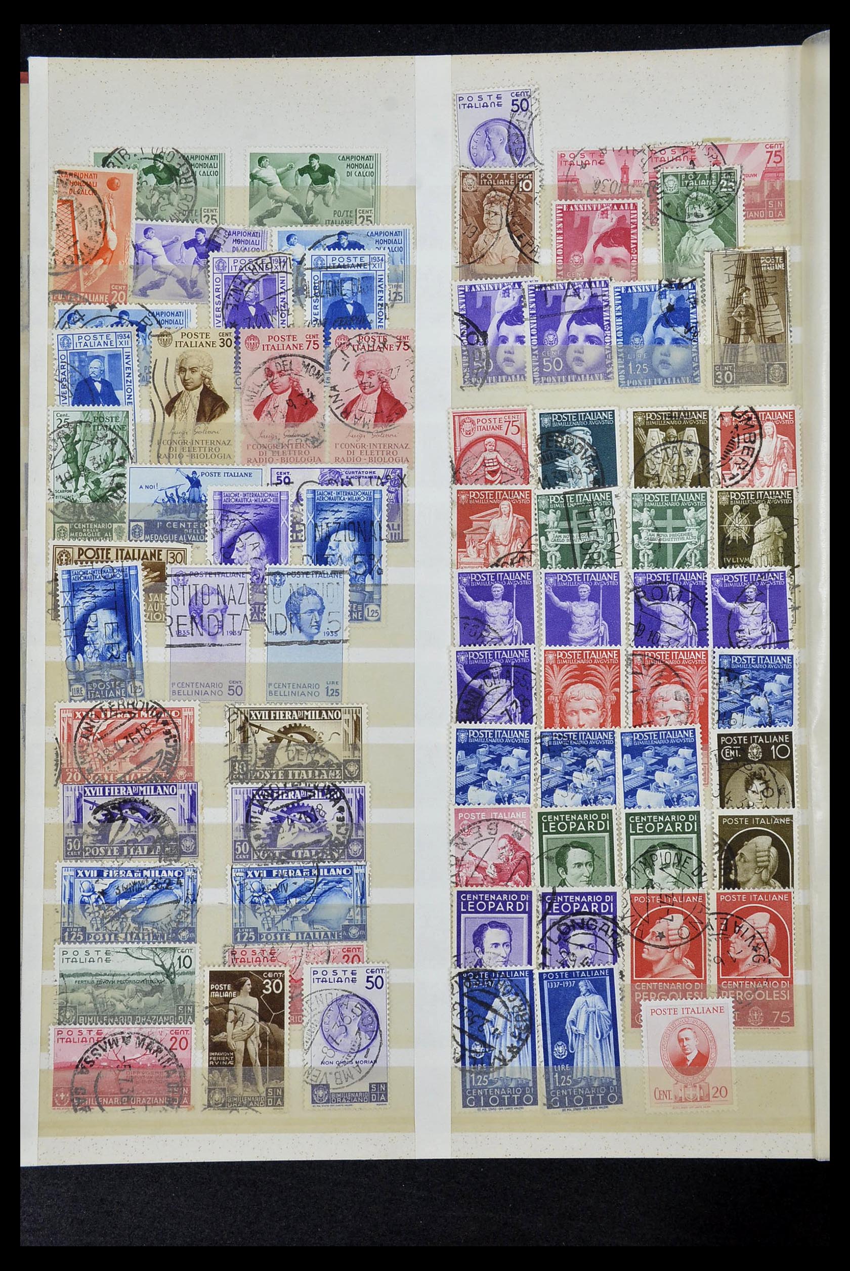 34132 056 - Stamp collection 34132 Italy and States 1828-1955.
