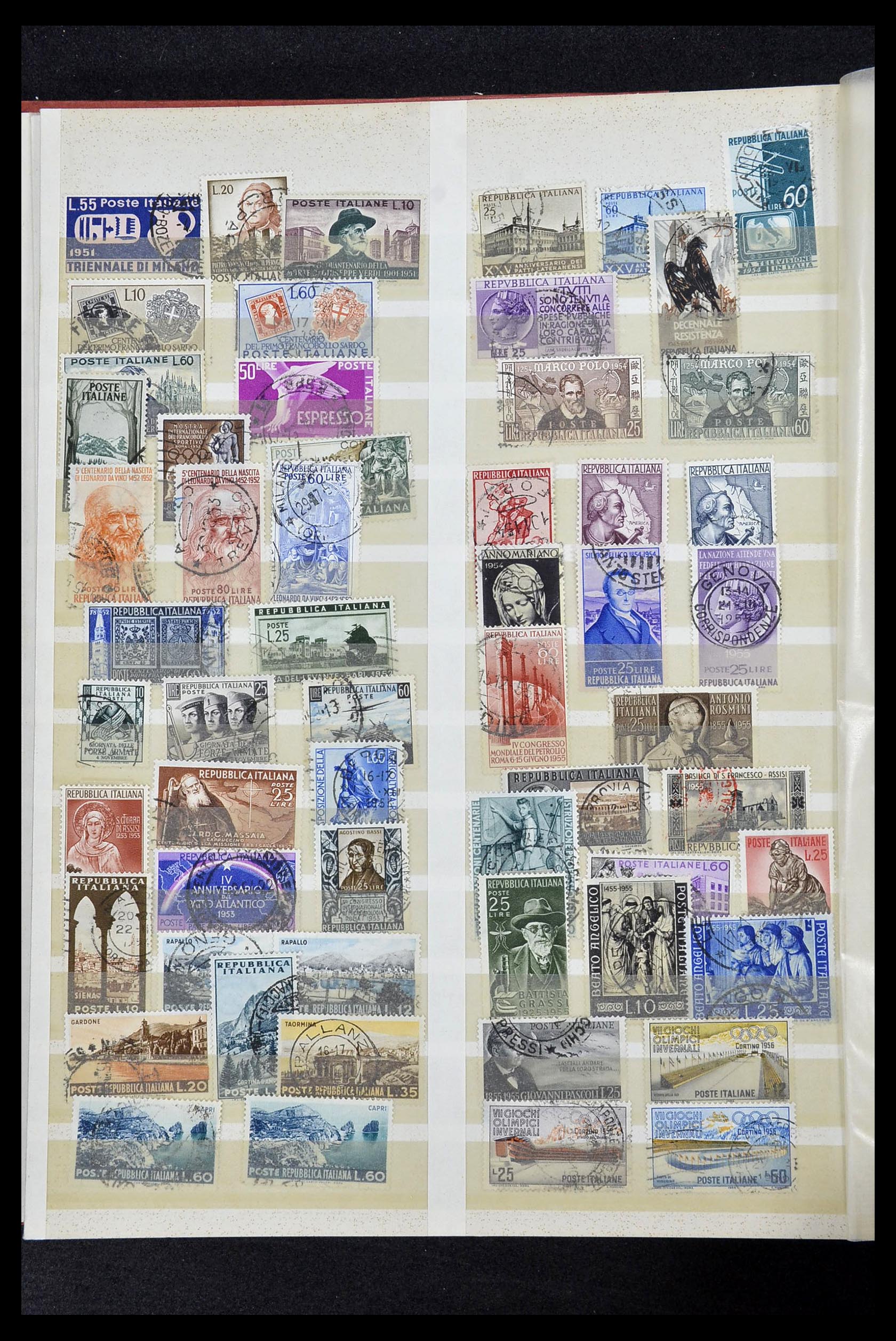 34132 060 - Stamp collection 34132 Italy and States 1828-1955.