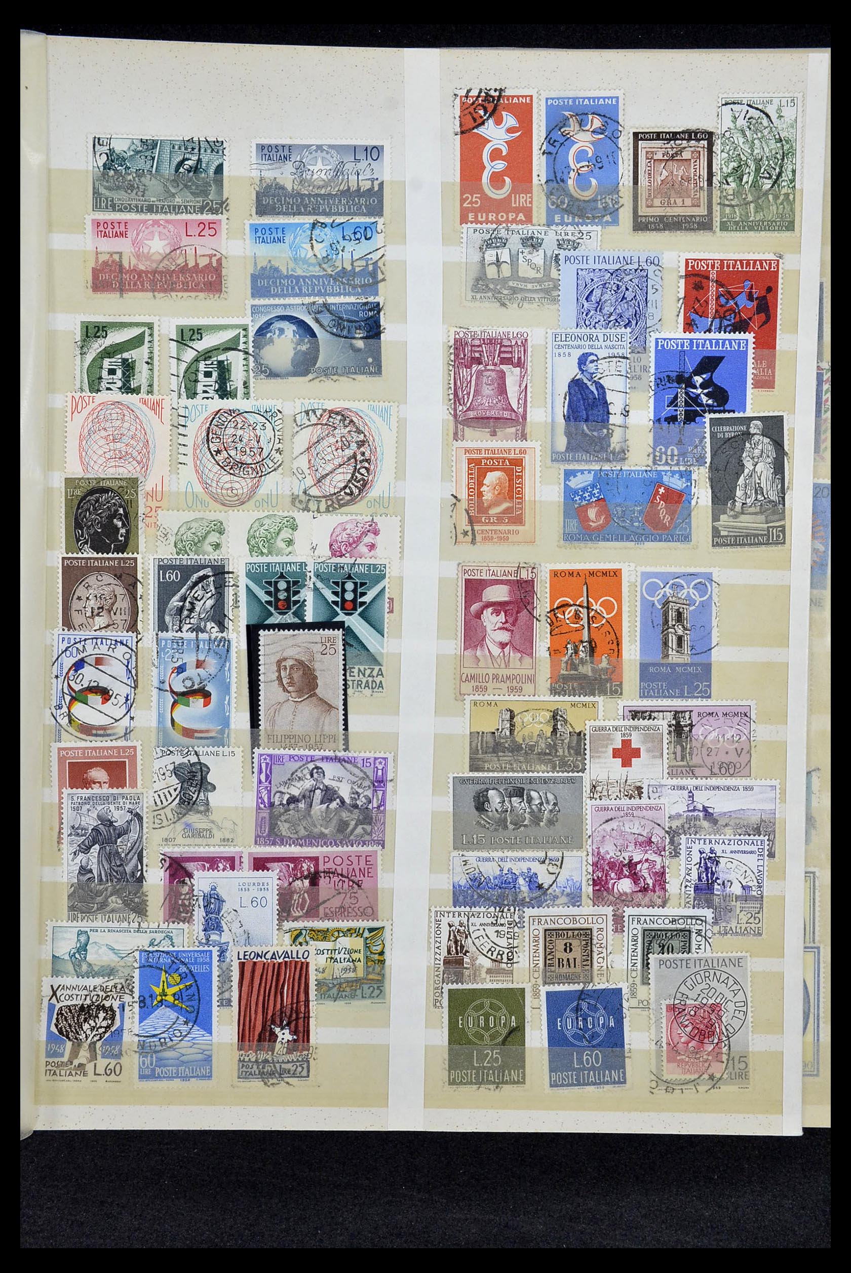 34132 061 - Stamp collection 34132 Italy and States 1828-1955.