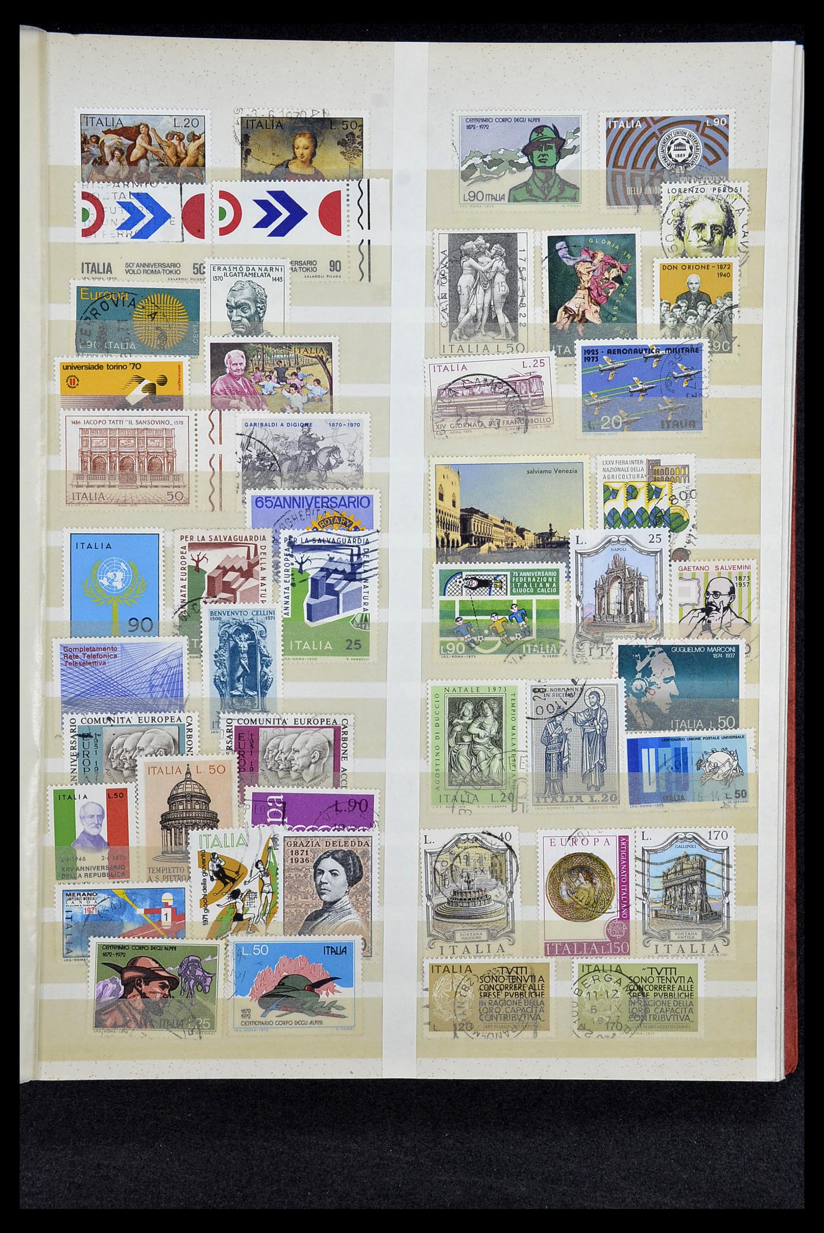 34132 065 - Stamp collection 34132 Italy and States 1828-1955.