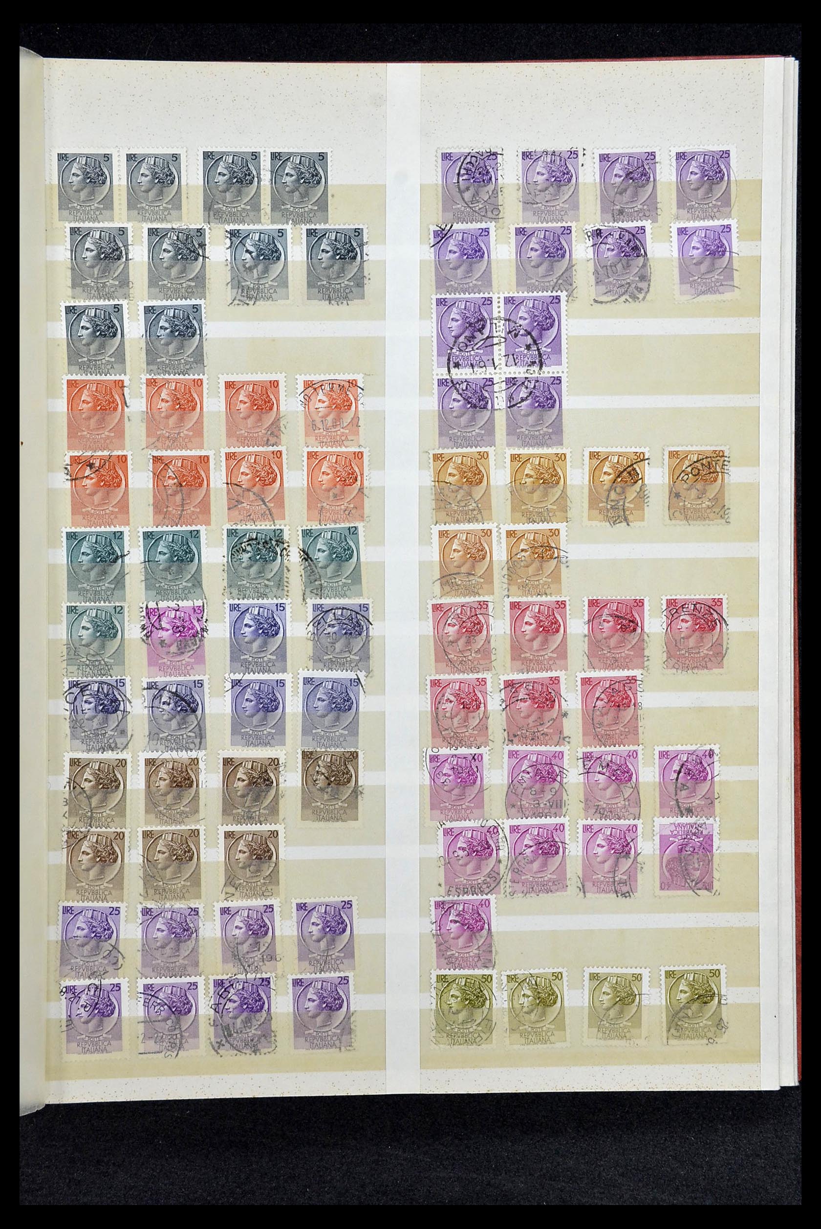 34132 067 - Stamp collection 34132 Italy and States 1828-1955.