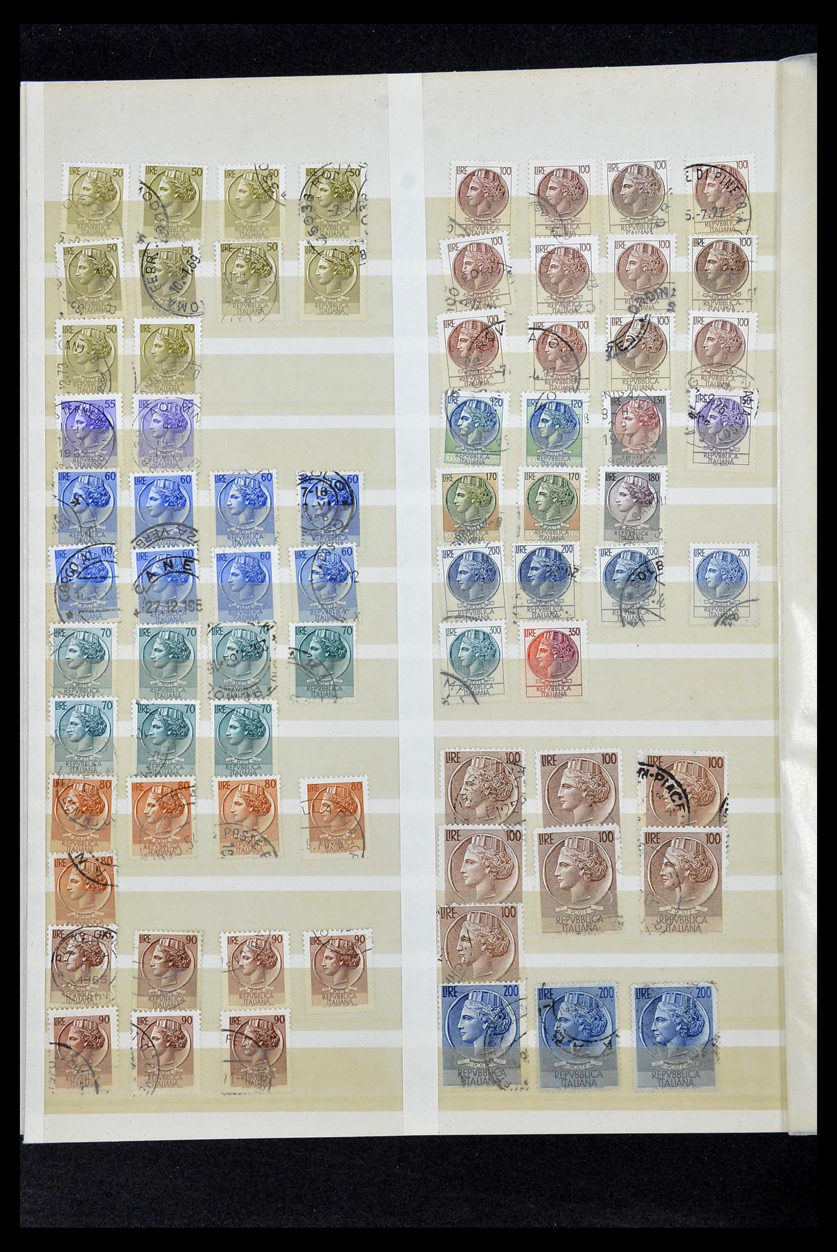 34132 068 - Stamp collection 34132 Italy and States 1828-1955.