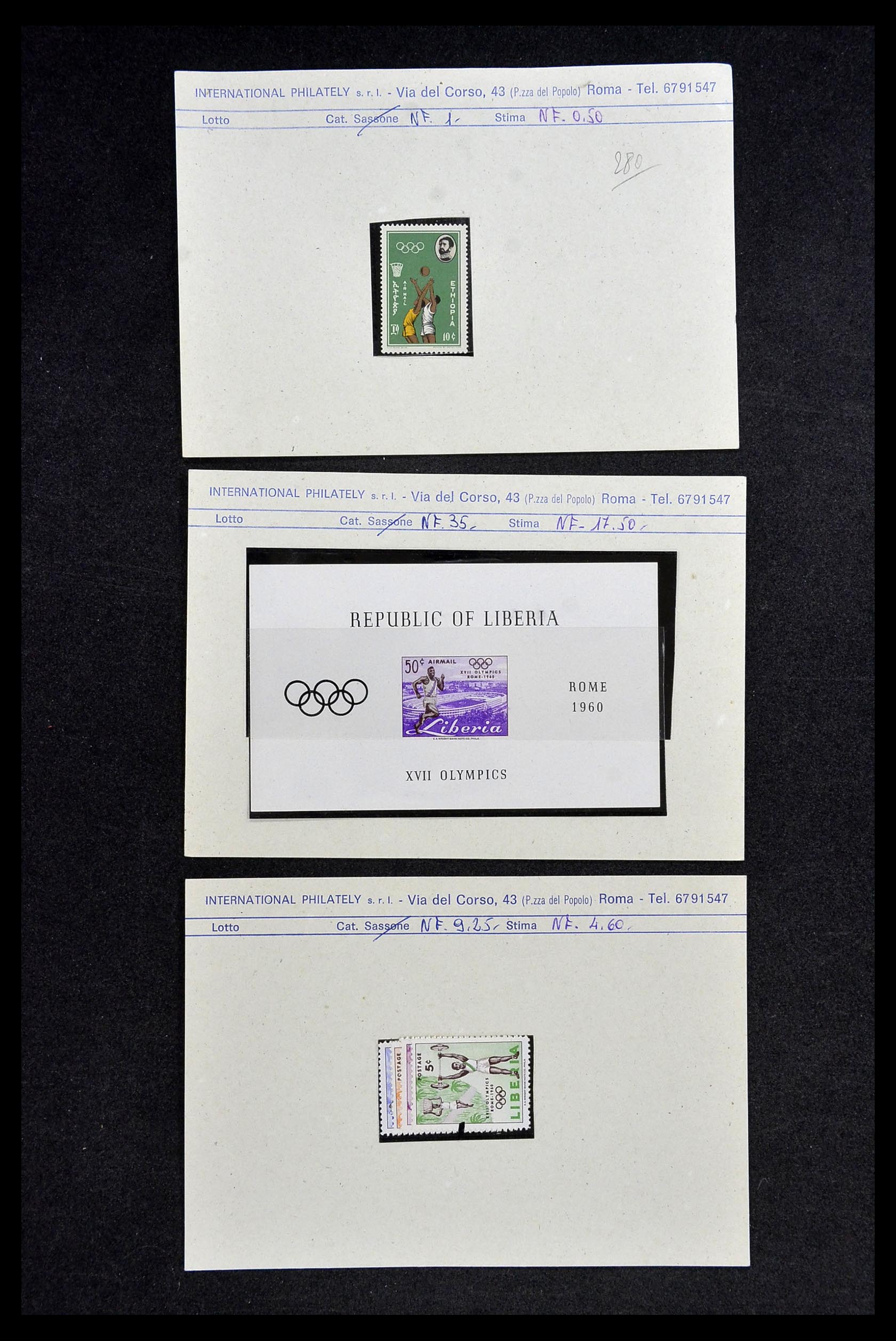 34134 001 - Postzegelverzameling 34134 Diverse motieven jaren 50/60.