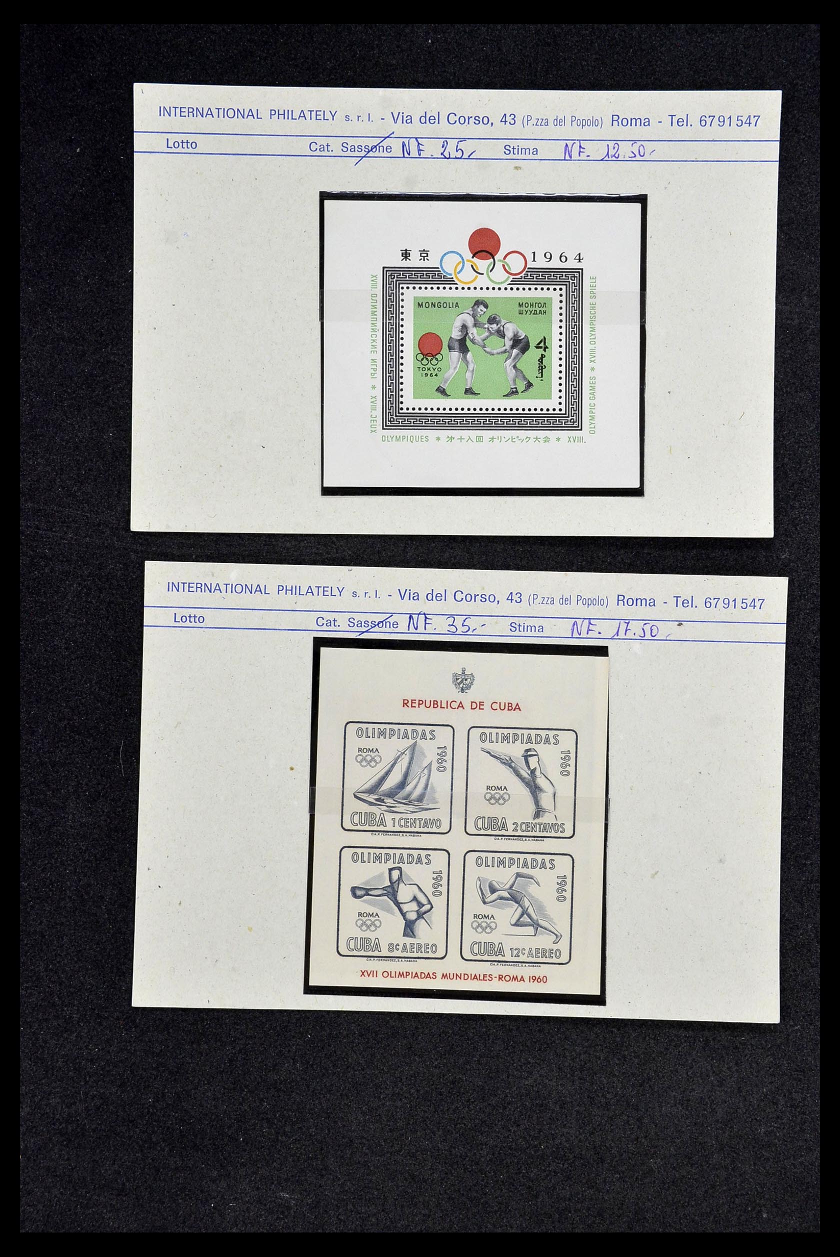 34134 005 - Postzegelverzameling 34134 Diverse motieven jaren 50/60.