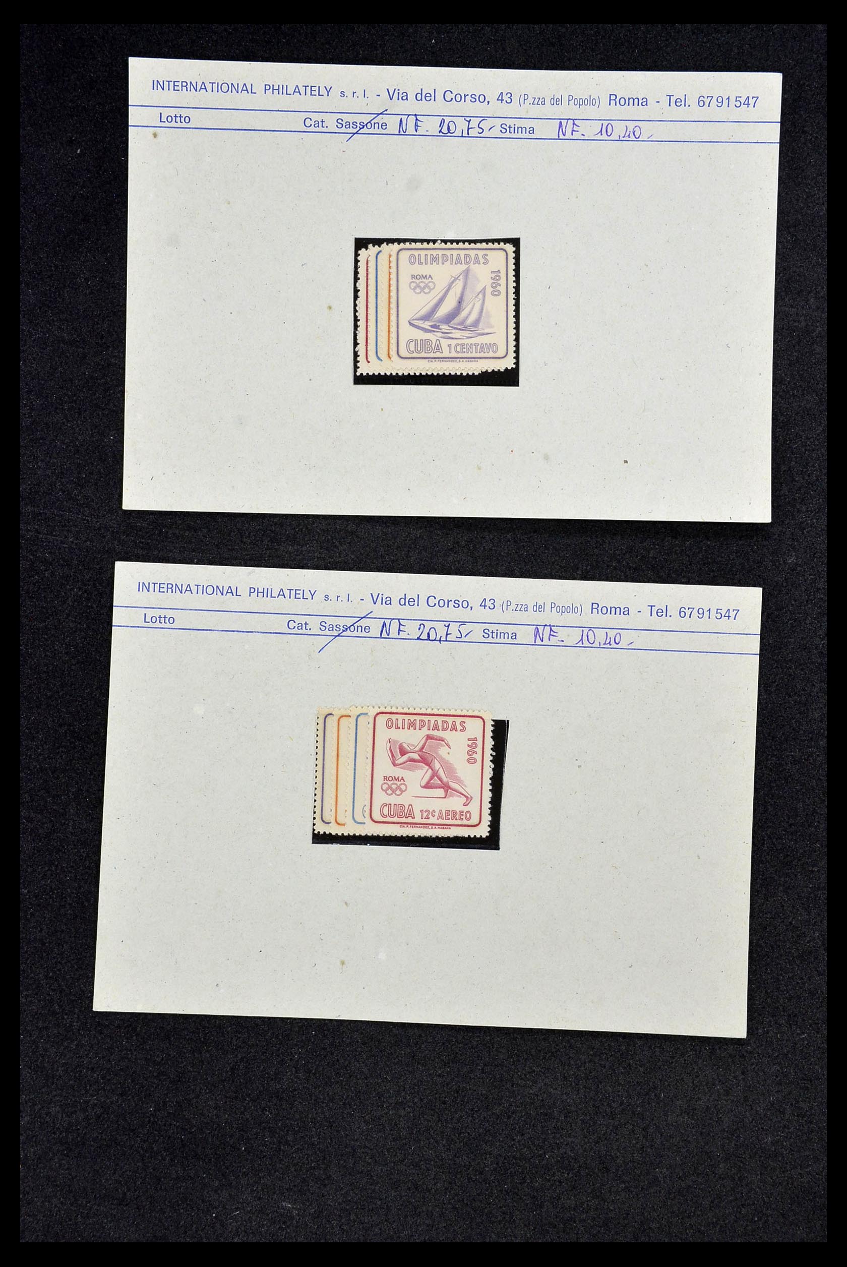 34134 006 - Postzegelverzameling 34134 Diverse motieven jaren 50/60.