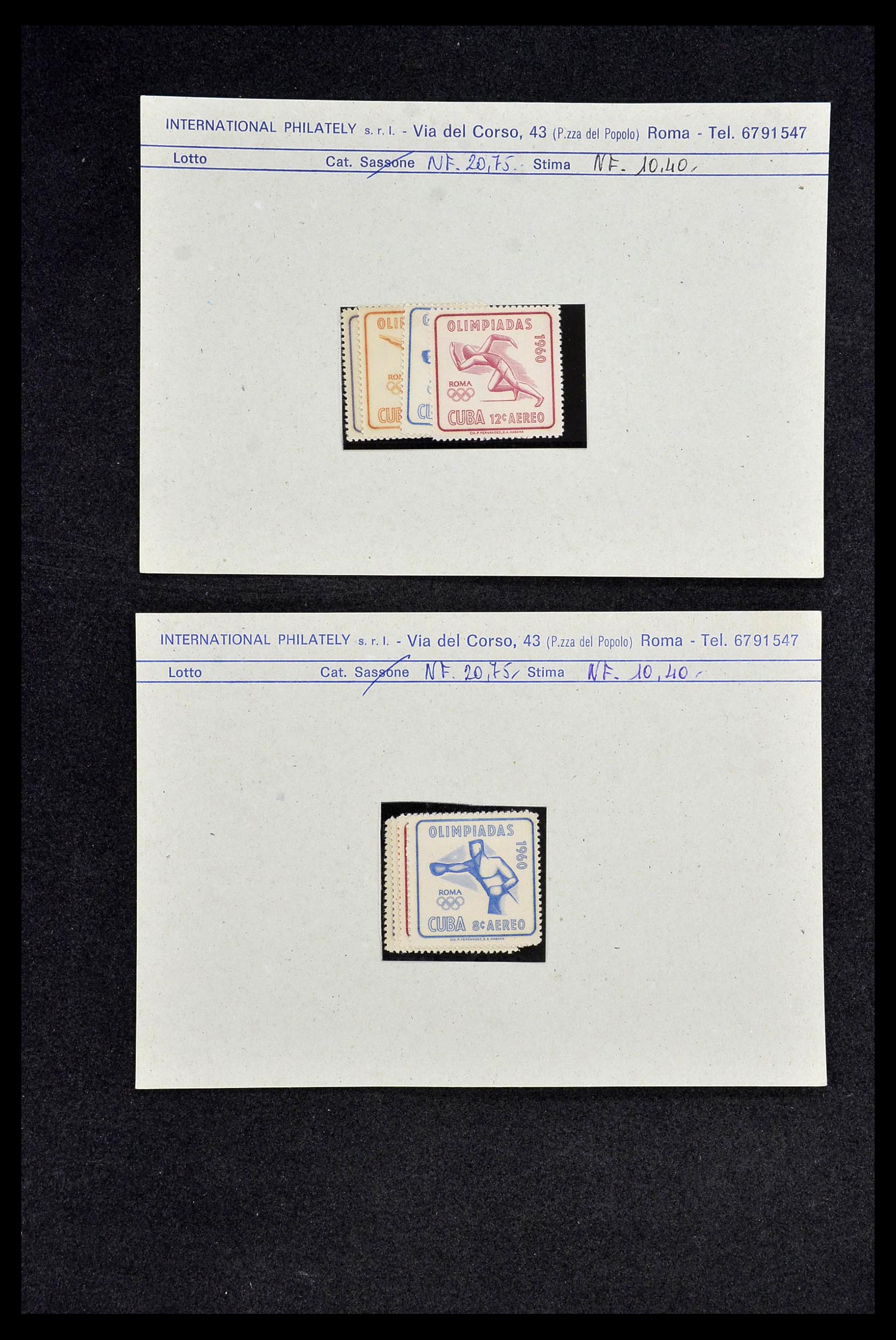 34134 007 - Postzegelverzameling 34134 Diverse motieven jaren 50/60.