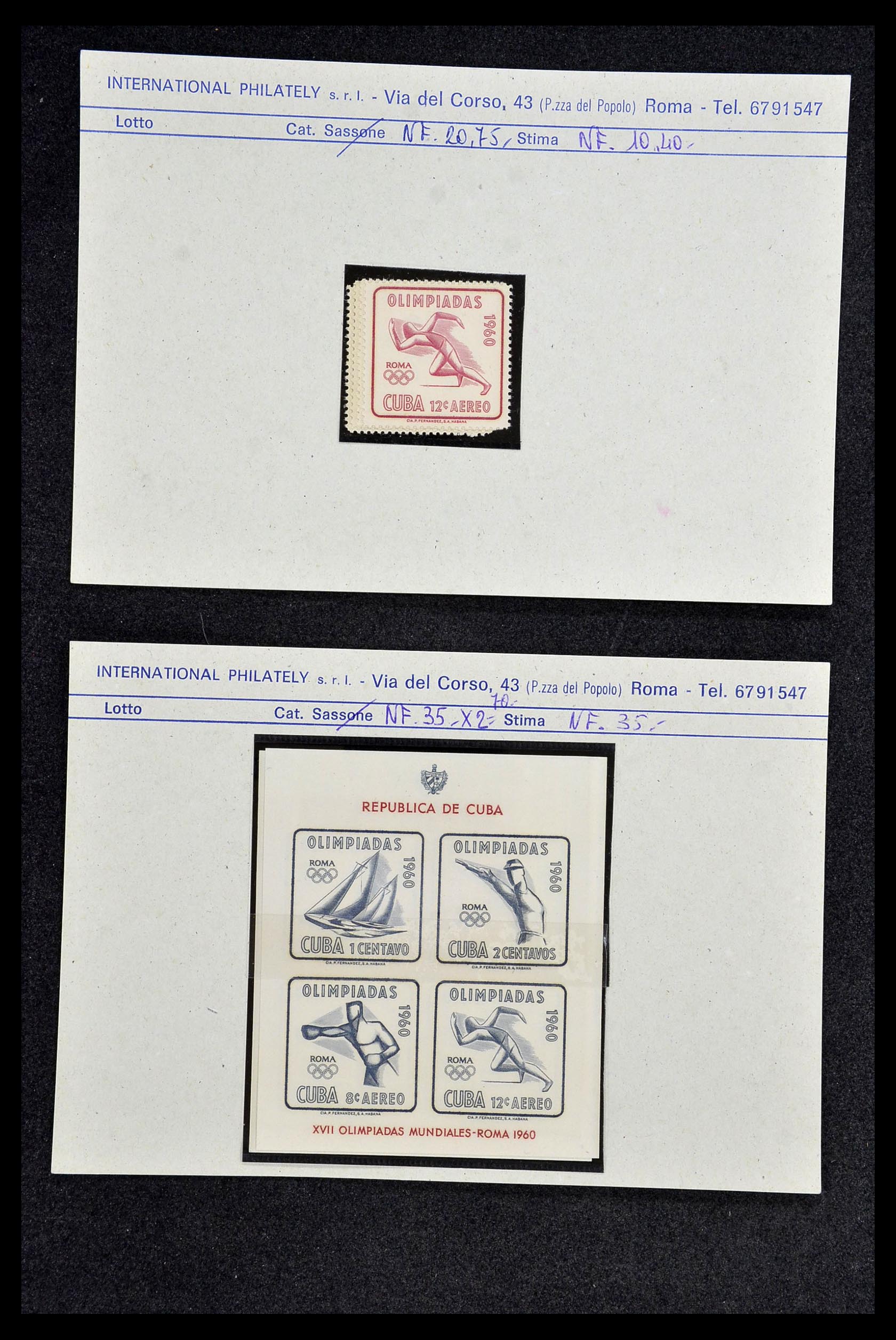 34134 008 - Postzegelverzameling 34134 Diverse motieven jaren 50/60.
