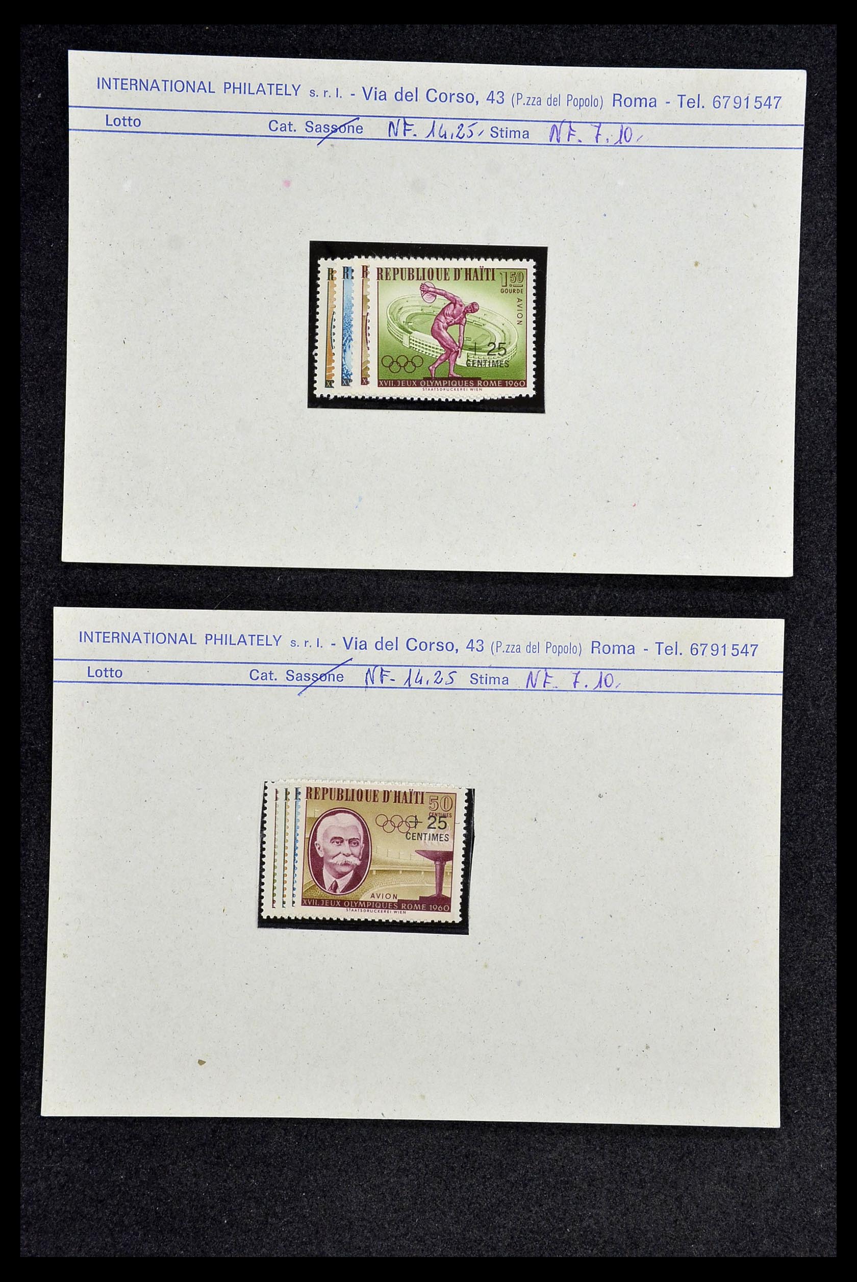 34134 009 - Postzegelverzameling 34134 Diverse motieven jaren 50/60.