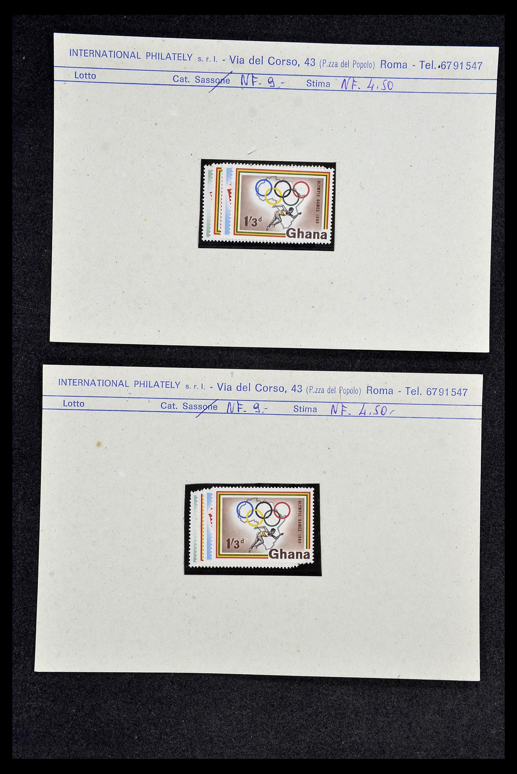 34134 010 - Postzegelverzameling 34134 Diverse motieven jaren 50/60.