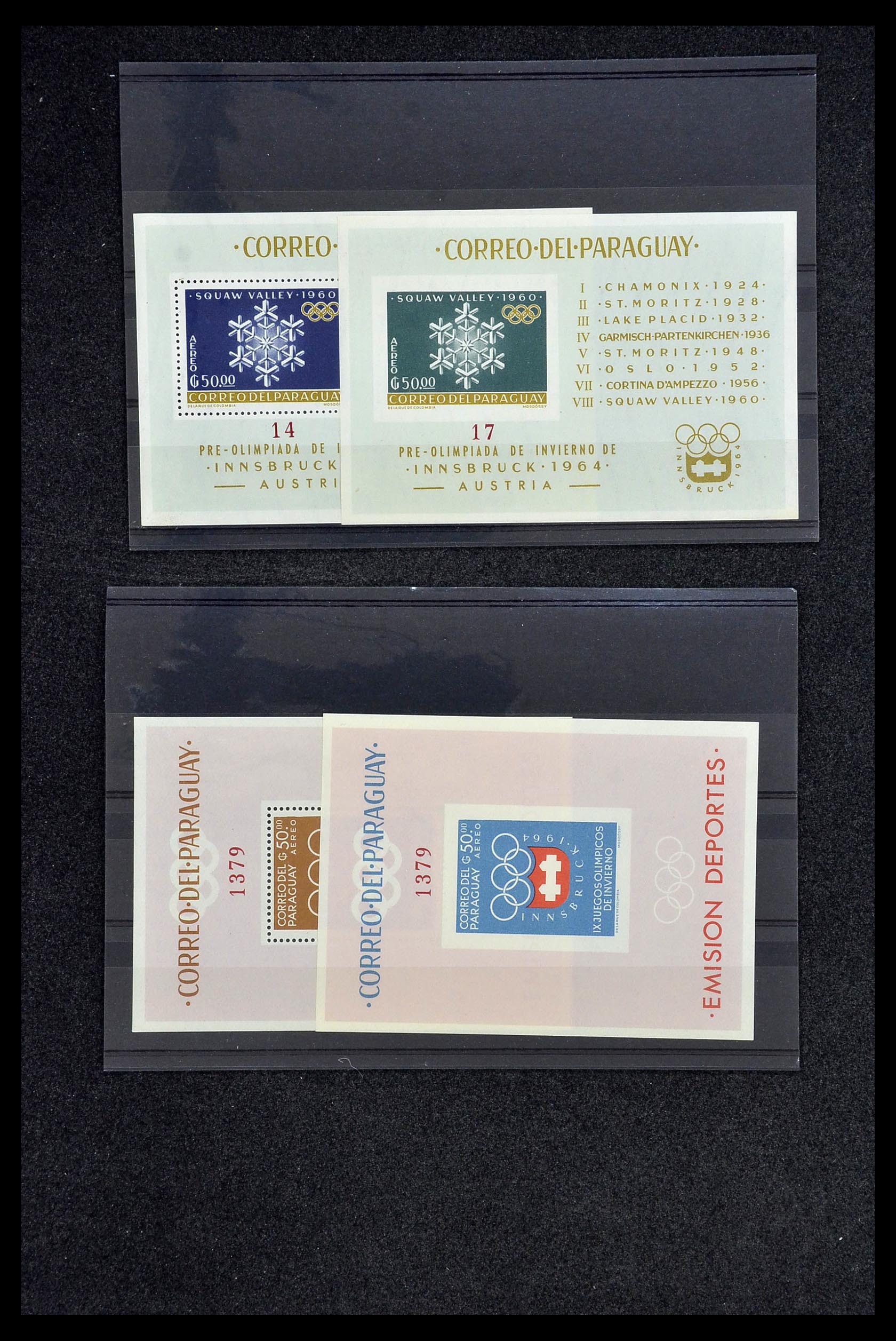 34134 013 - Postzegelverzameling 34134 Diverse motieven jaren 50/60.