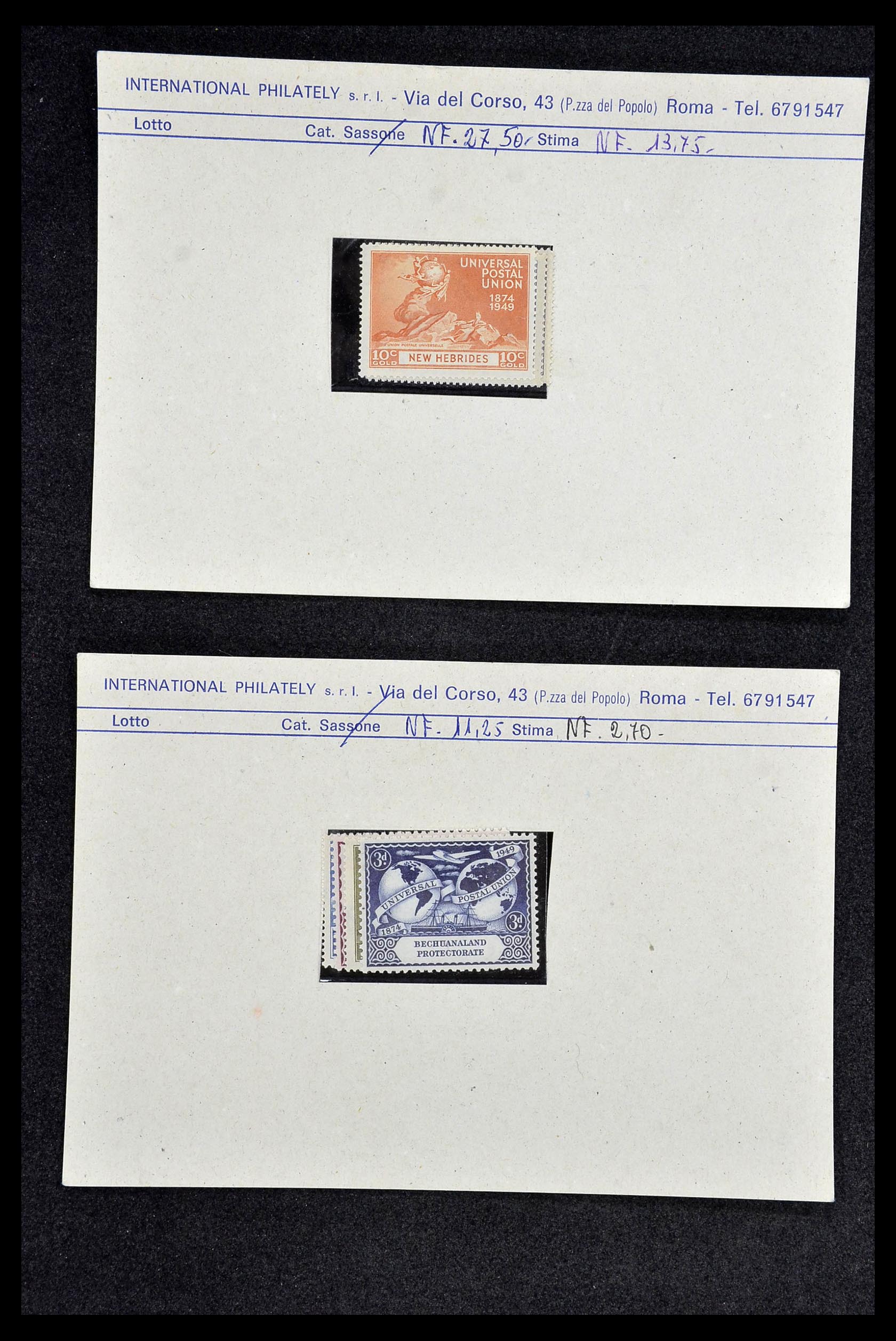 34134 017 - Postzegelverzameling 34134 Diverse motieven jaren 50/60.
