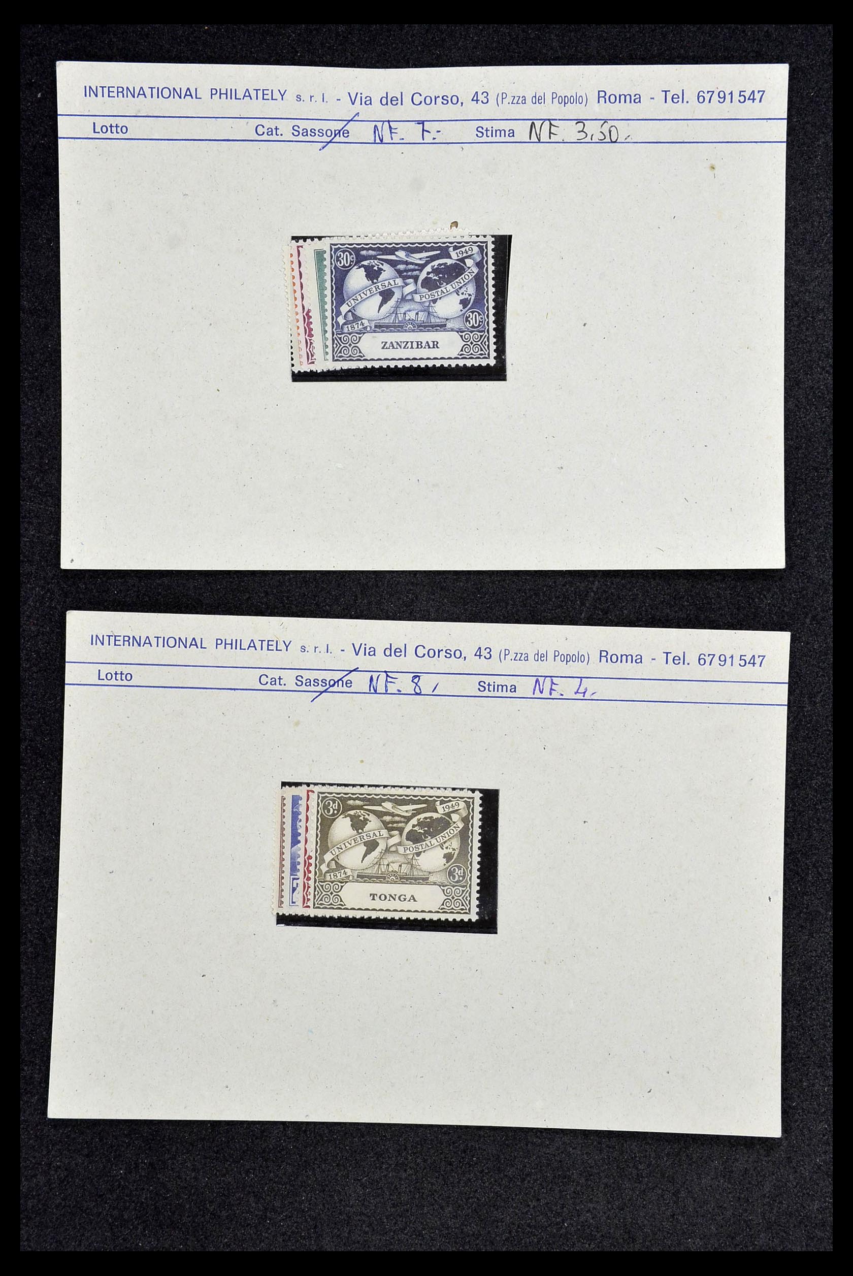 34134 019 - Postzegelverzameling 34134 Diverse motieven jaren 50/60.