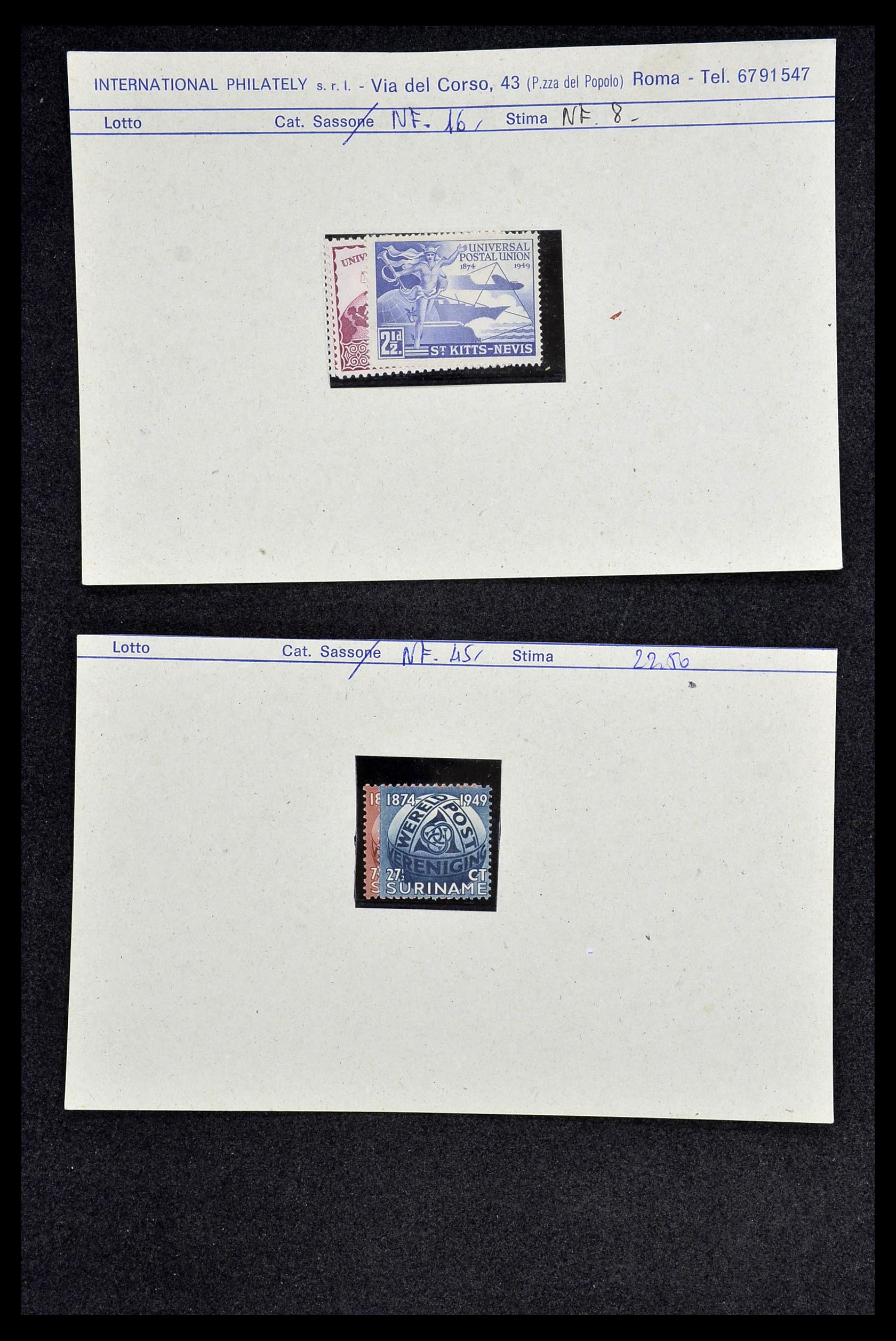 34134 020 - Postzegelverzameling 34134 Diverse motieven jaren 50/60.