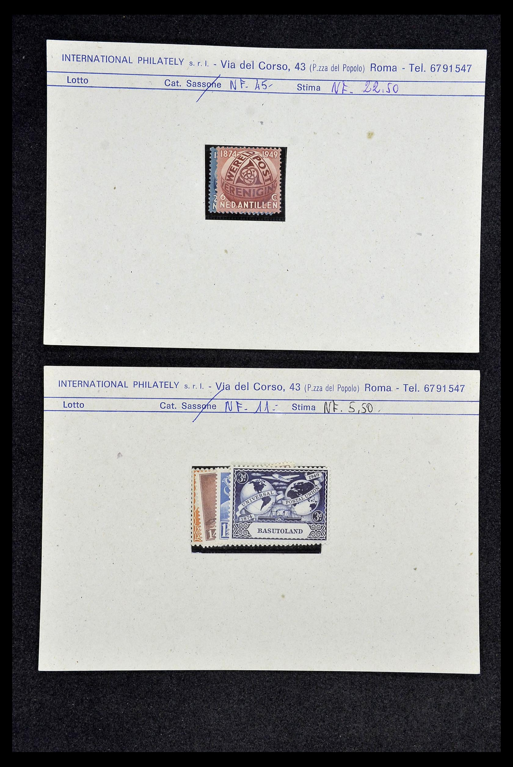 34134 021 - Postzegelverzameling 34134 Diverse motieven jaren 50/60.