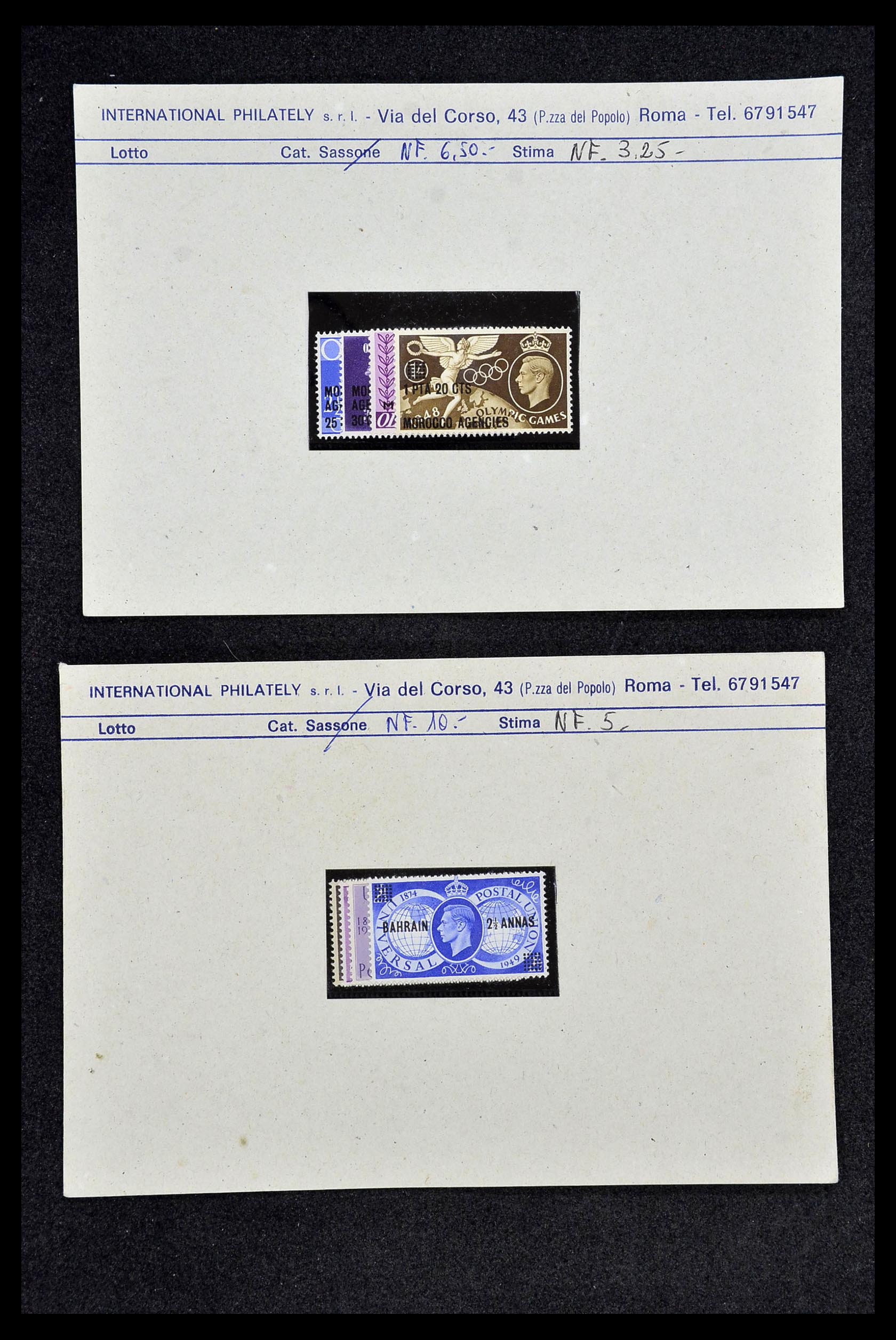 34134 022 - Postzegelverzameling 34134 Diverse motieven jaren 50/60.