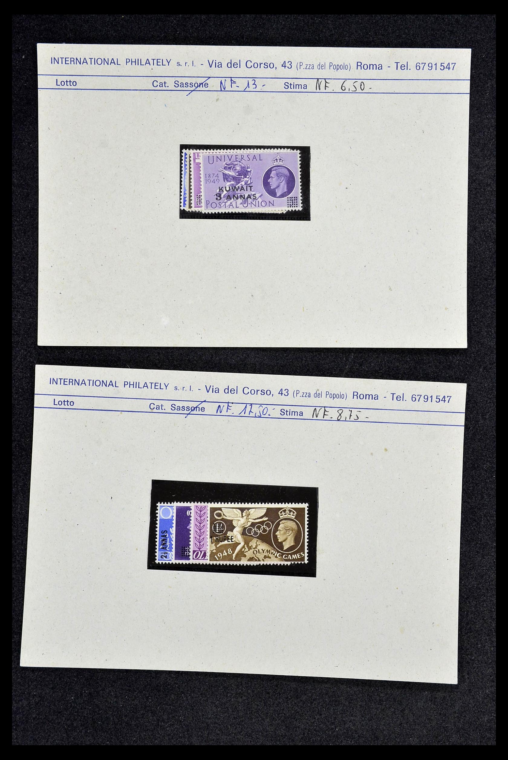 34134 023 - Postzegelverzameling 34134 Diverse motieven jaren 50/60.