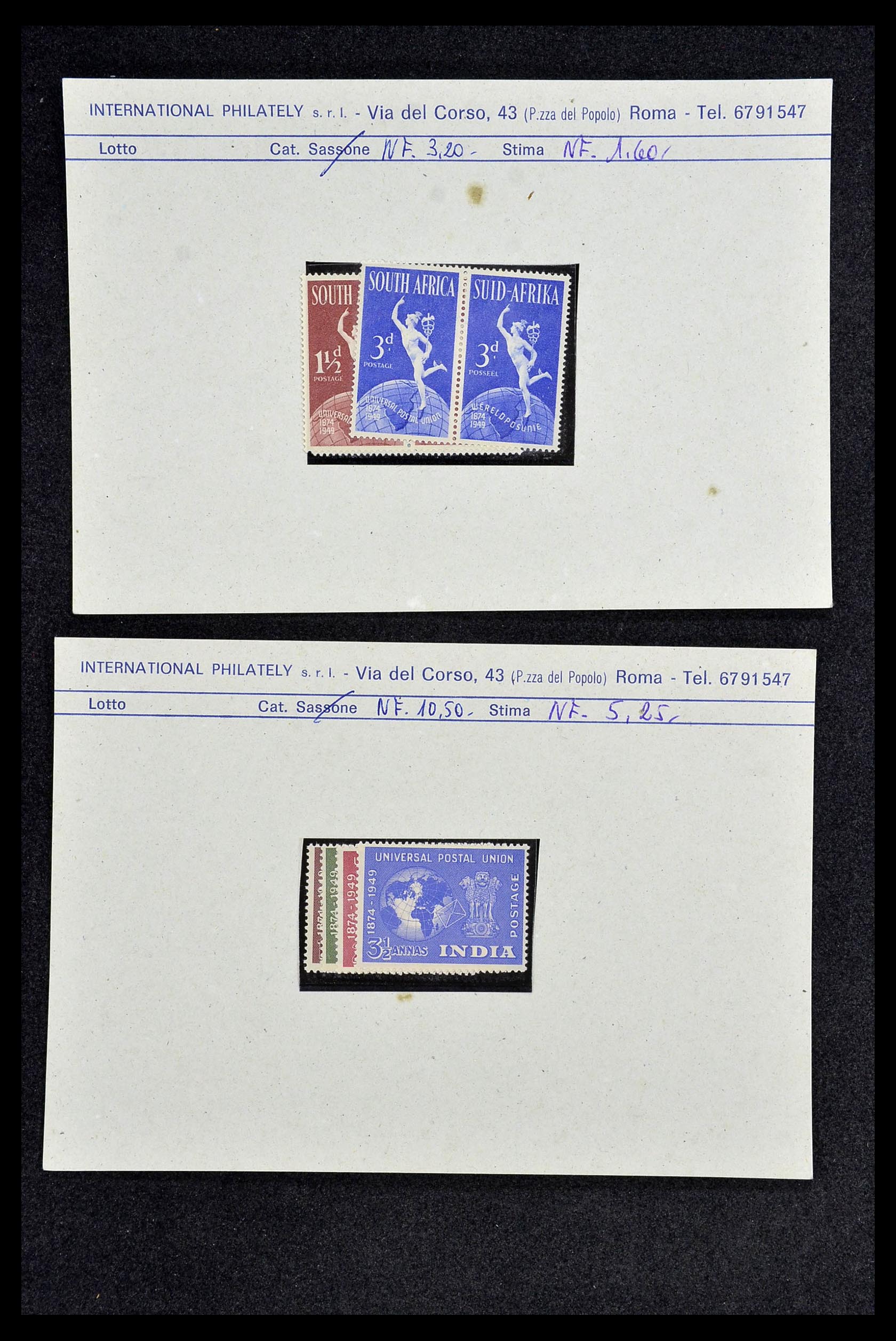 34134 027 - Postzegelverzameling 34134 Diverse motieven jaren 50/60.
