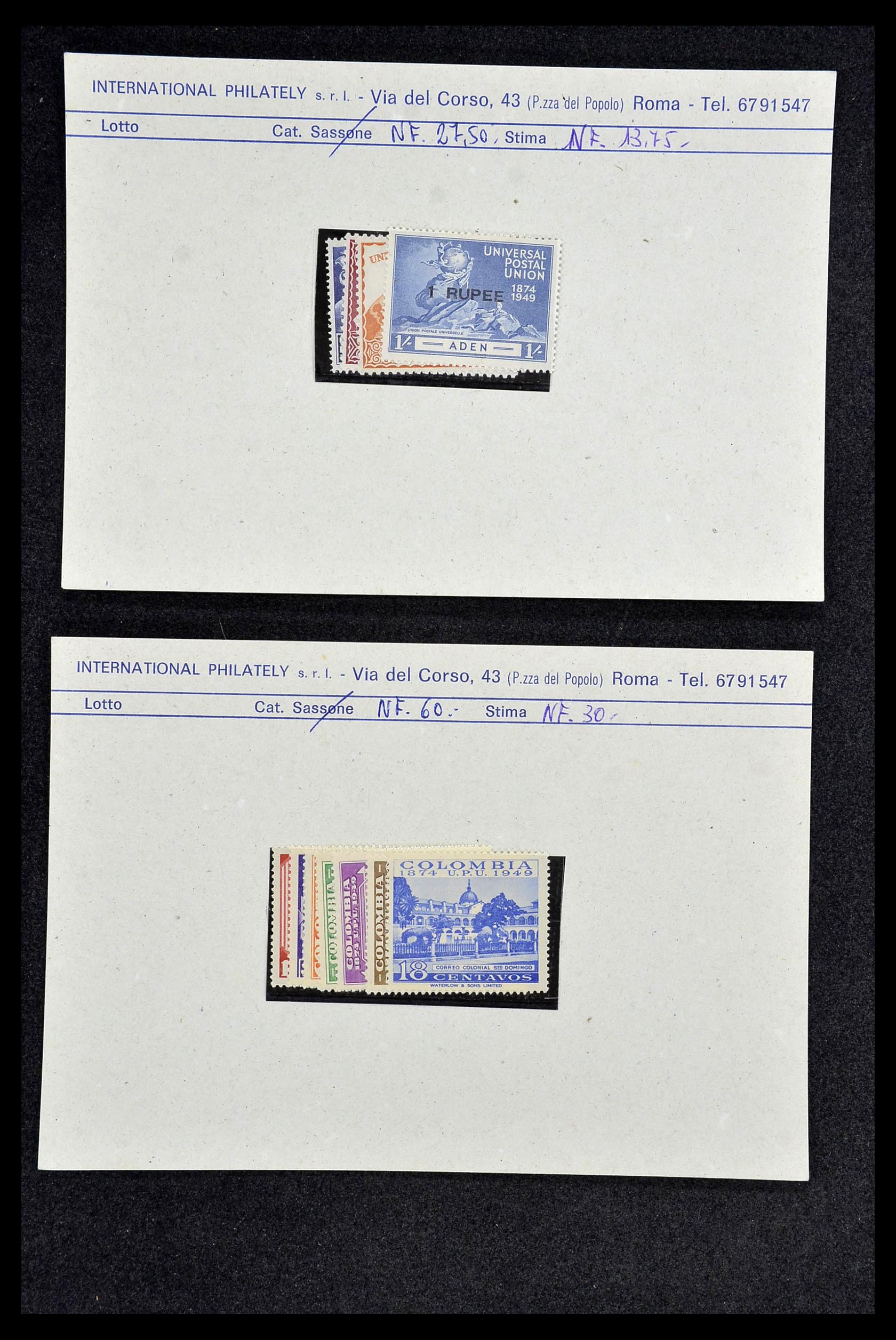 34134 028 - Postzegelverzameling 34134 Diverse motieven jaren 50/60.
