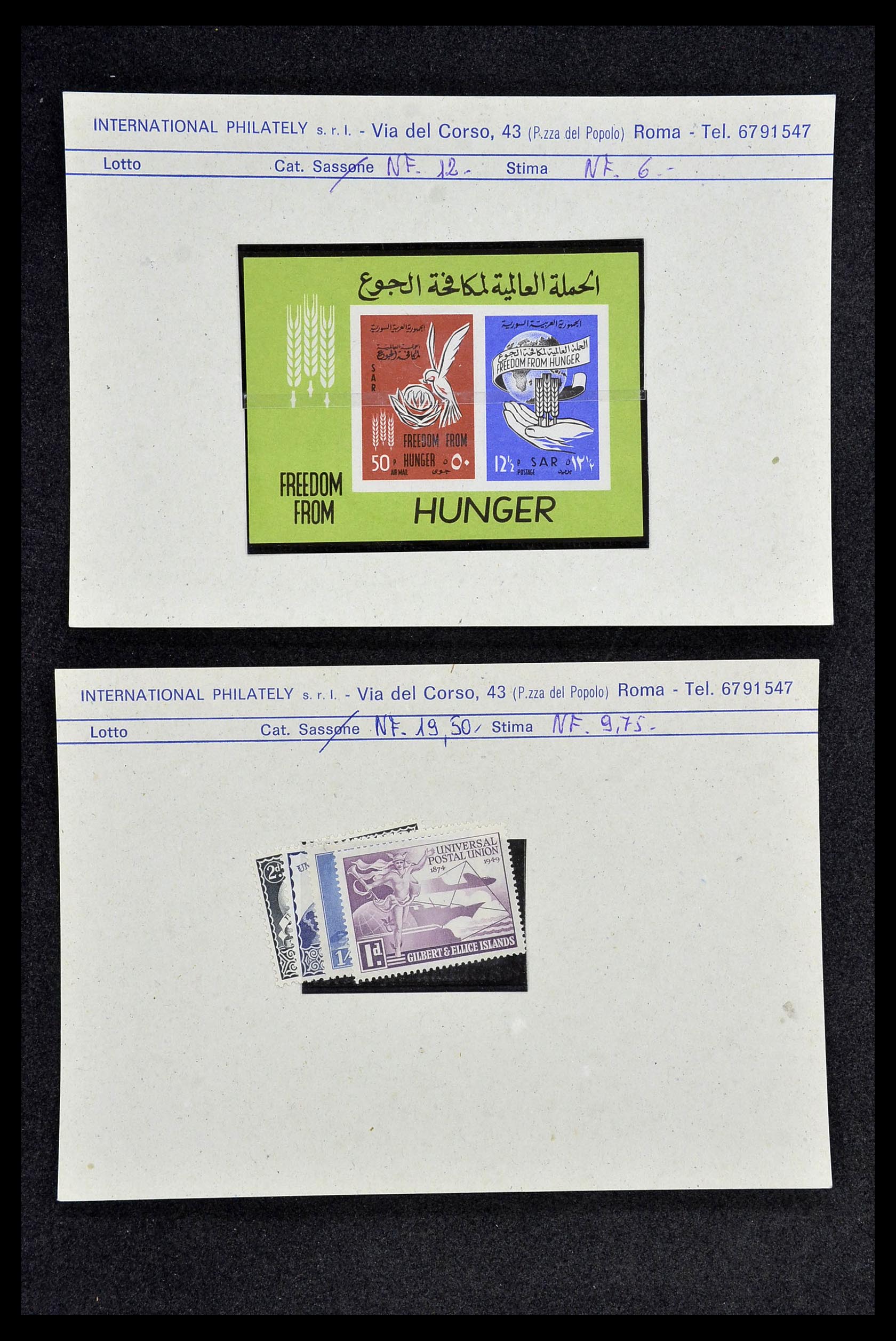 34134 030 - Postzegelverzameling 34134 Diverse motieven jaren 50/60.