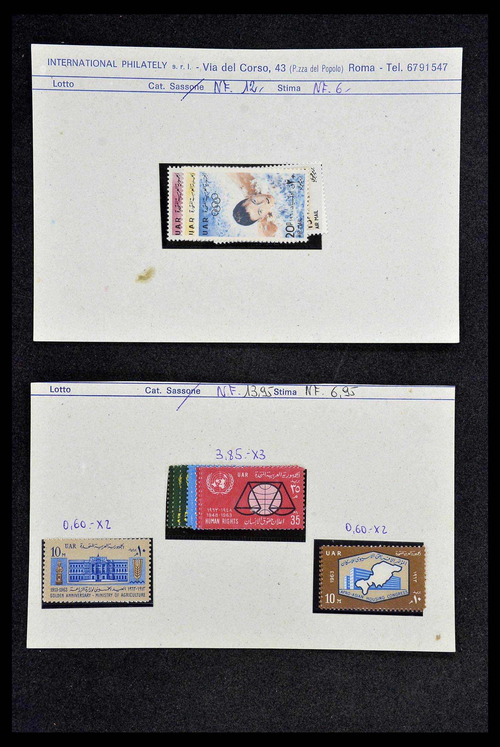 34134 033 - Postzegelverzameling 34134 Diverse motieven jaren 50/60.