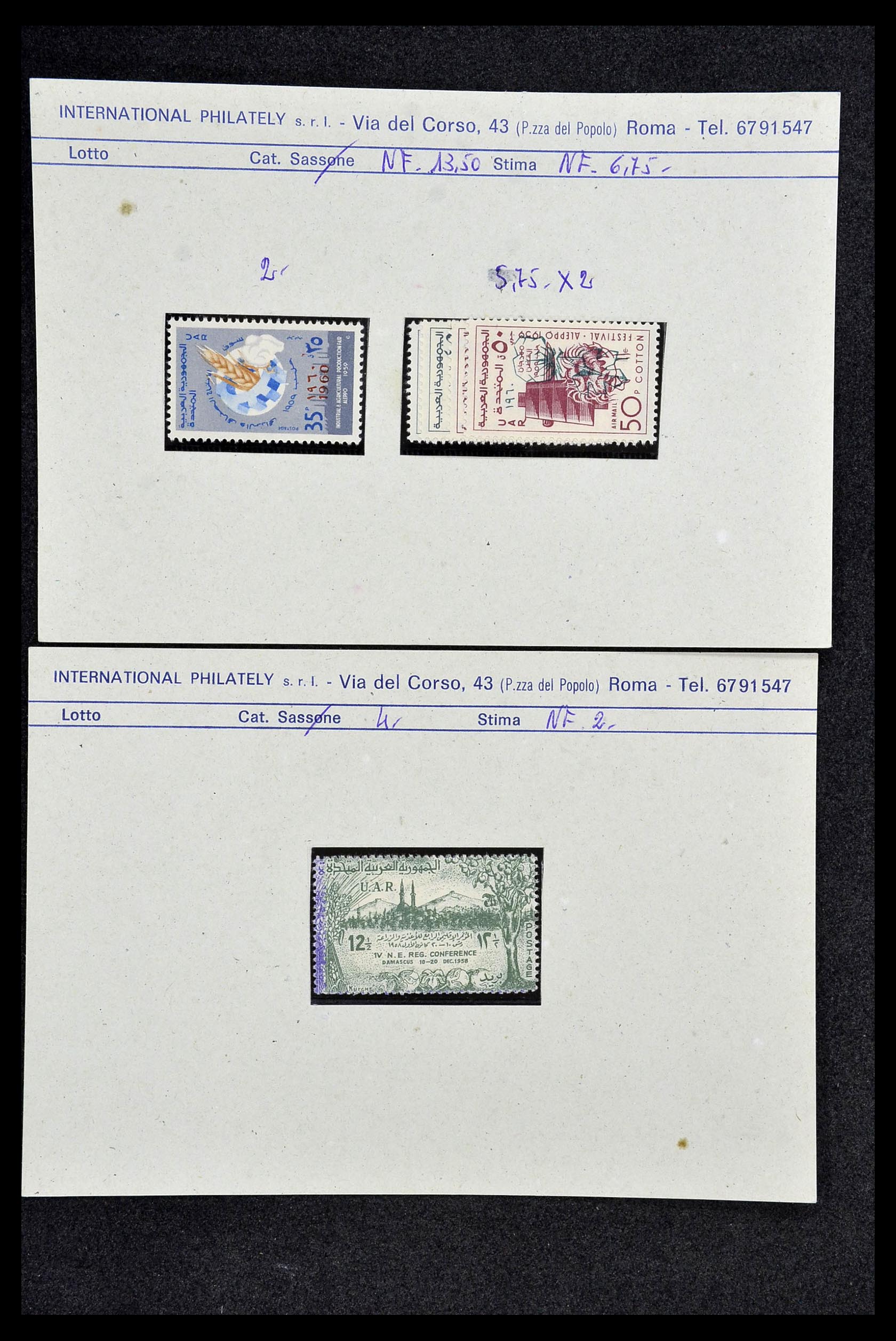 34134 035 - Postzegelverzameling 34134 Diverse motieven jaren 50/60.