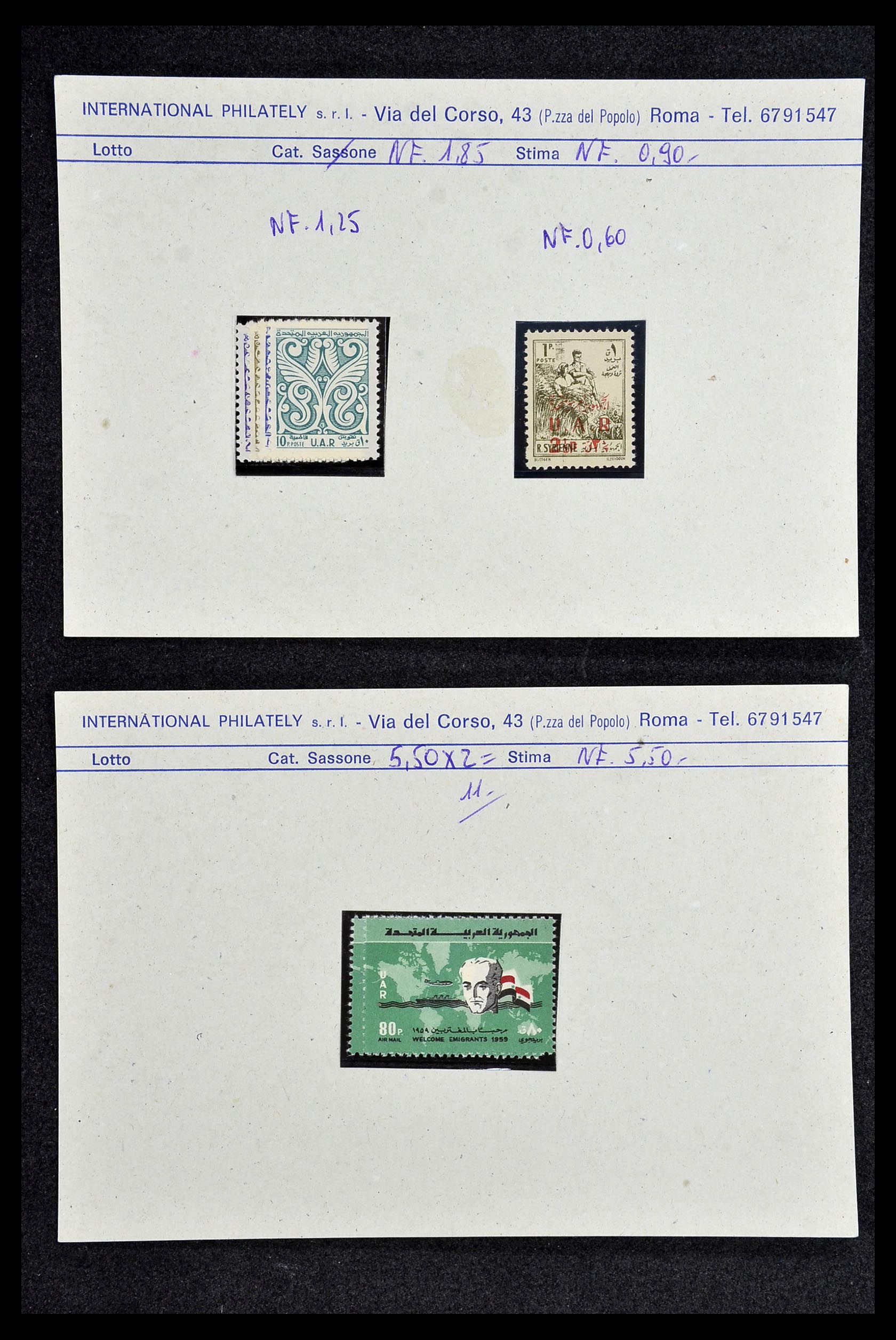 34134 039 - Postzegelverzameling 34134 Diverse motieven jaren 50/60.