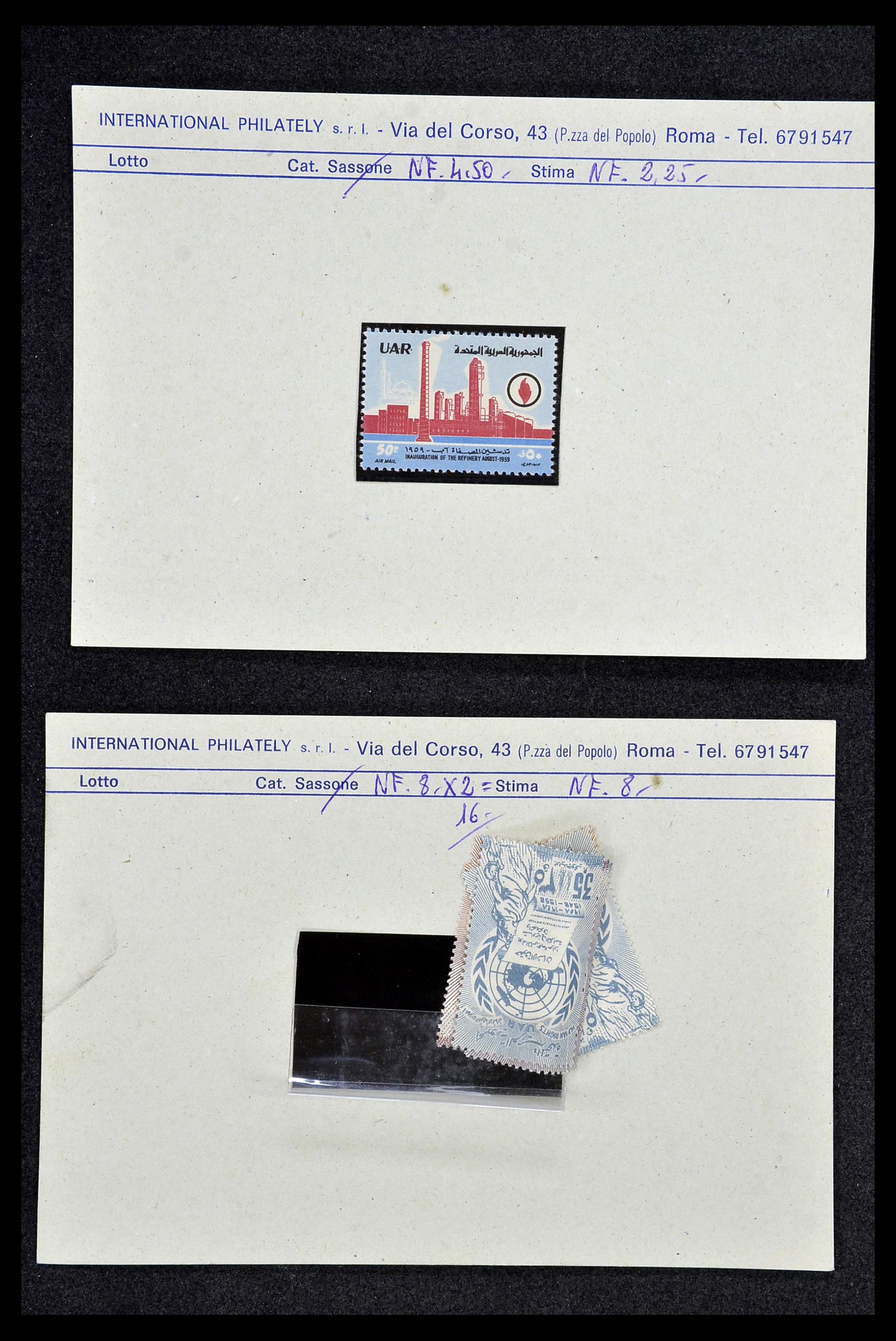 34134 040 - Postzegelverzameling 34134 Diverse motieven jaren 50/60.