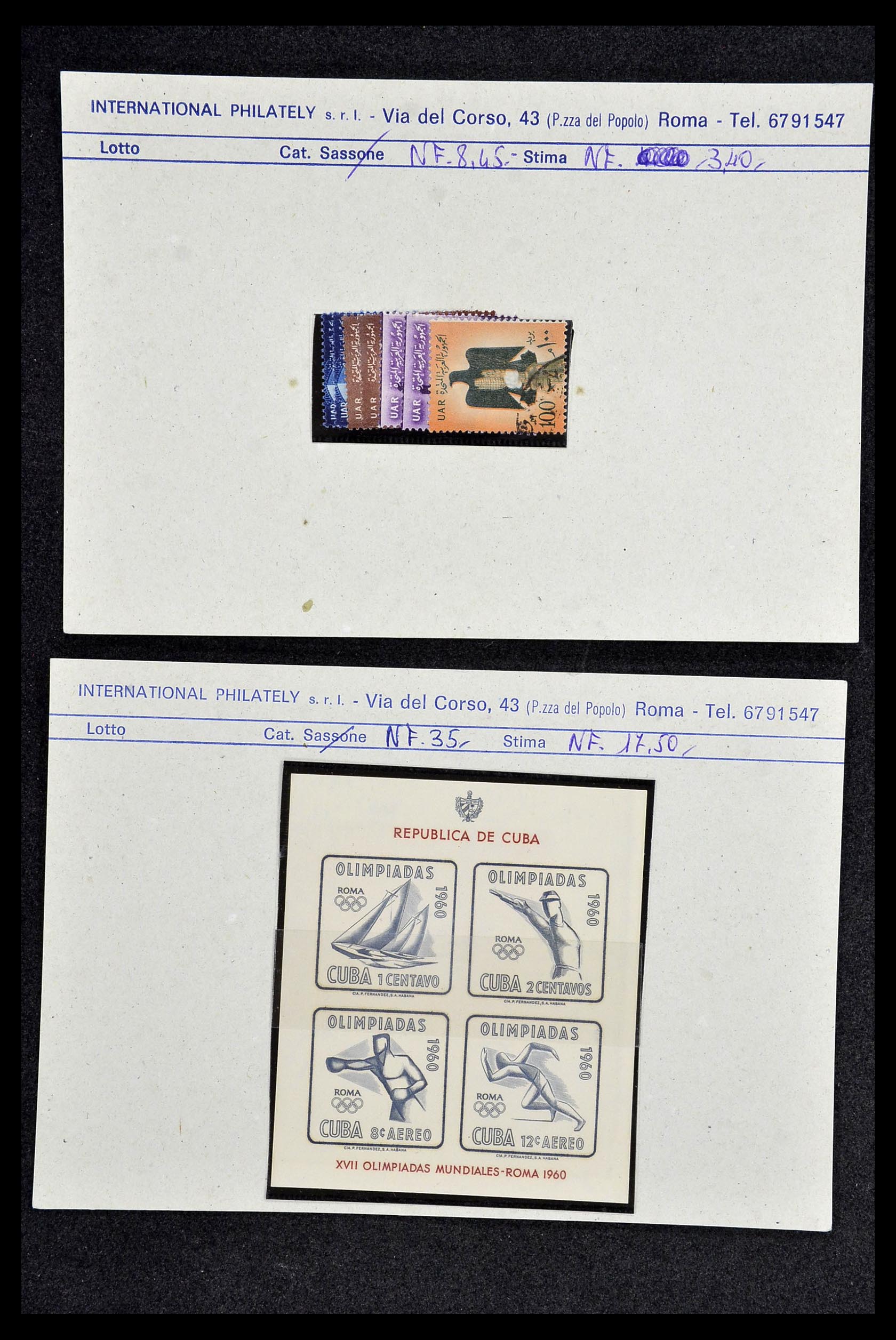 34134 043 - Postzegelverzameling 34134 Diverse motieven jaren 50/60.