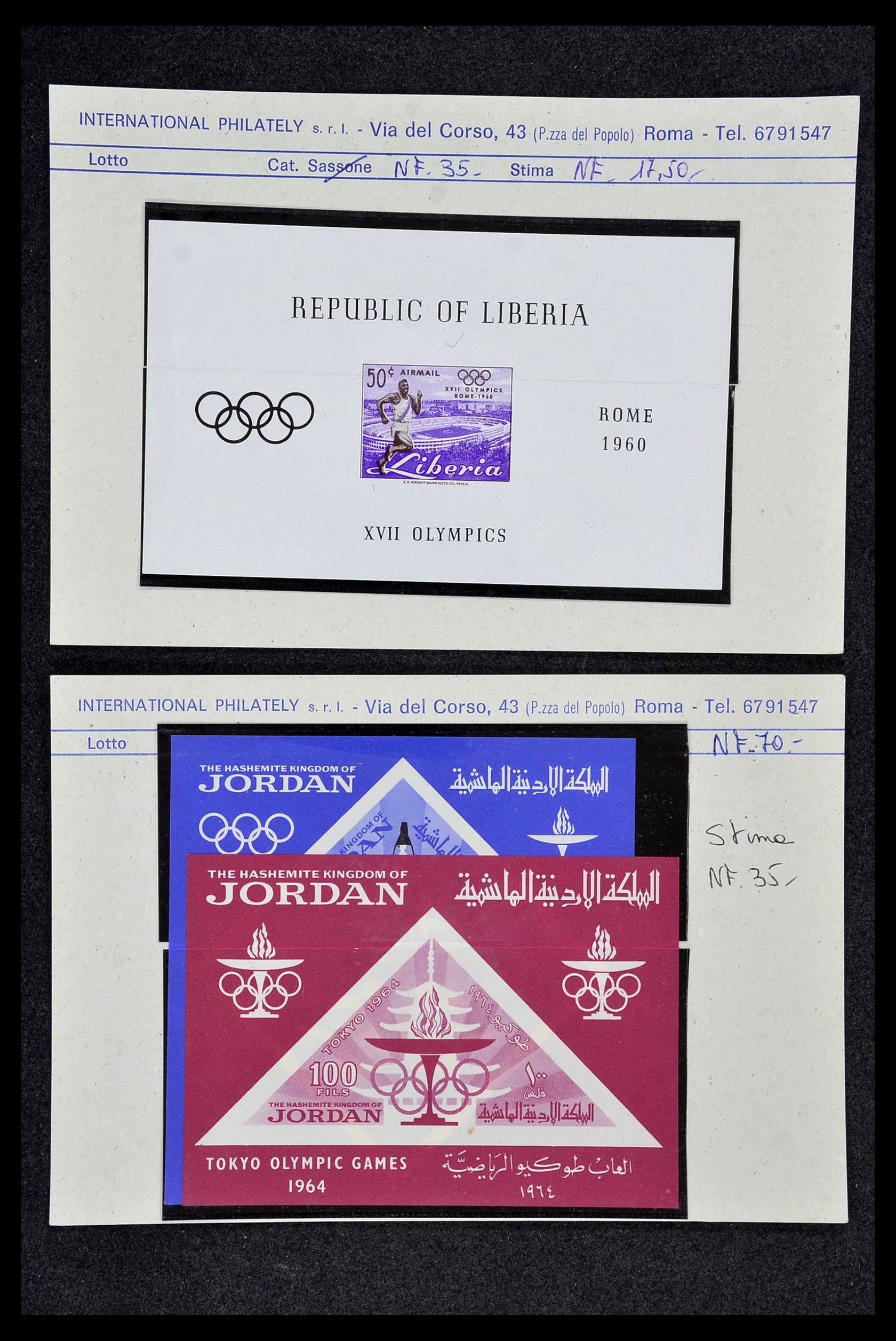 34134 045 - Postzegelverzameling 34134 Diverse motieven jaren 50/60.
