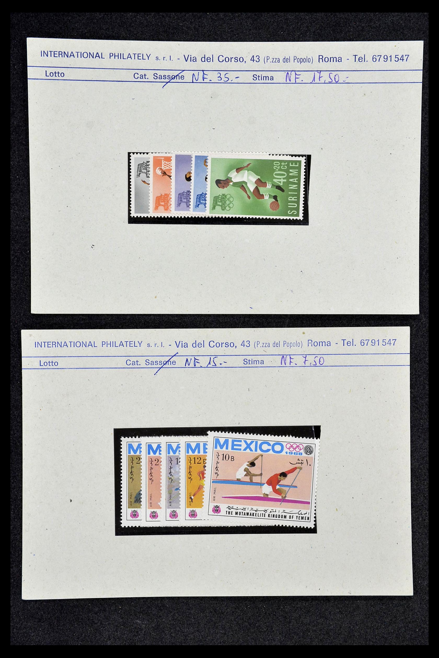 34134 046 - Postzegelverzameling 34134 Diverse motieven jaren 50/60.