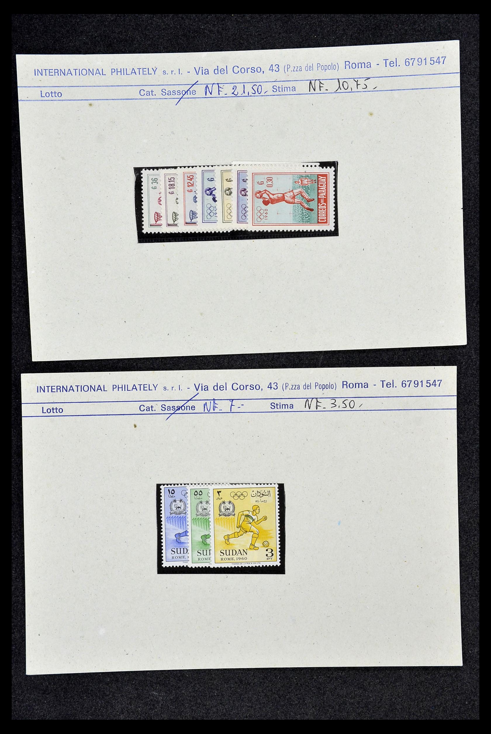 34134 048 - Postzegelverzameling 34134 Diverse motieven jaren 50/60.