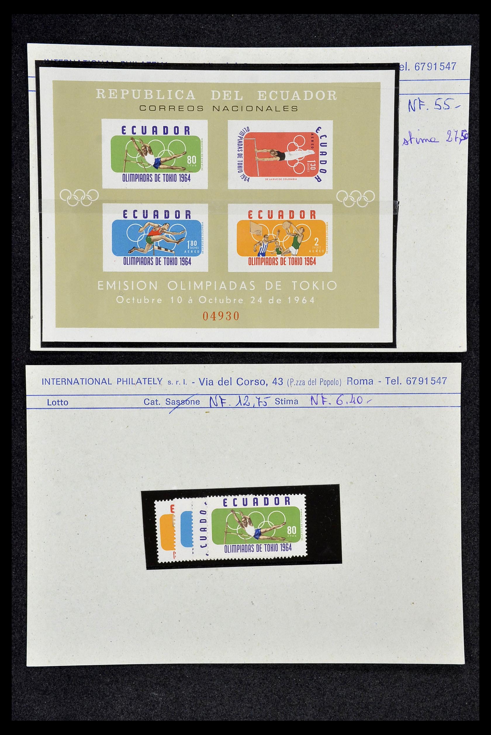 34134 052 - Postzegelverzameling 34134 Diverse motieven jaren 50/60.