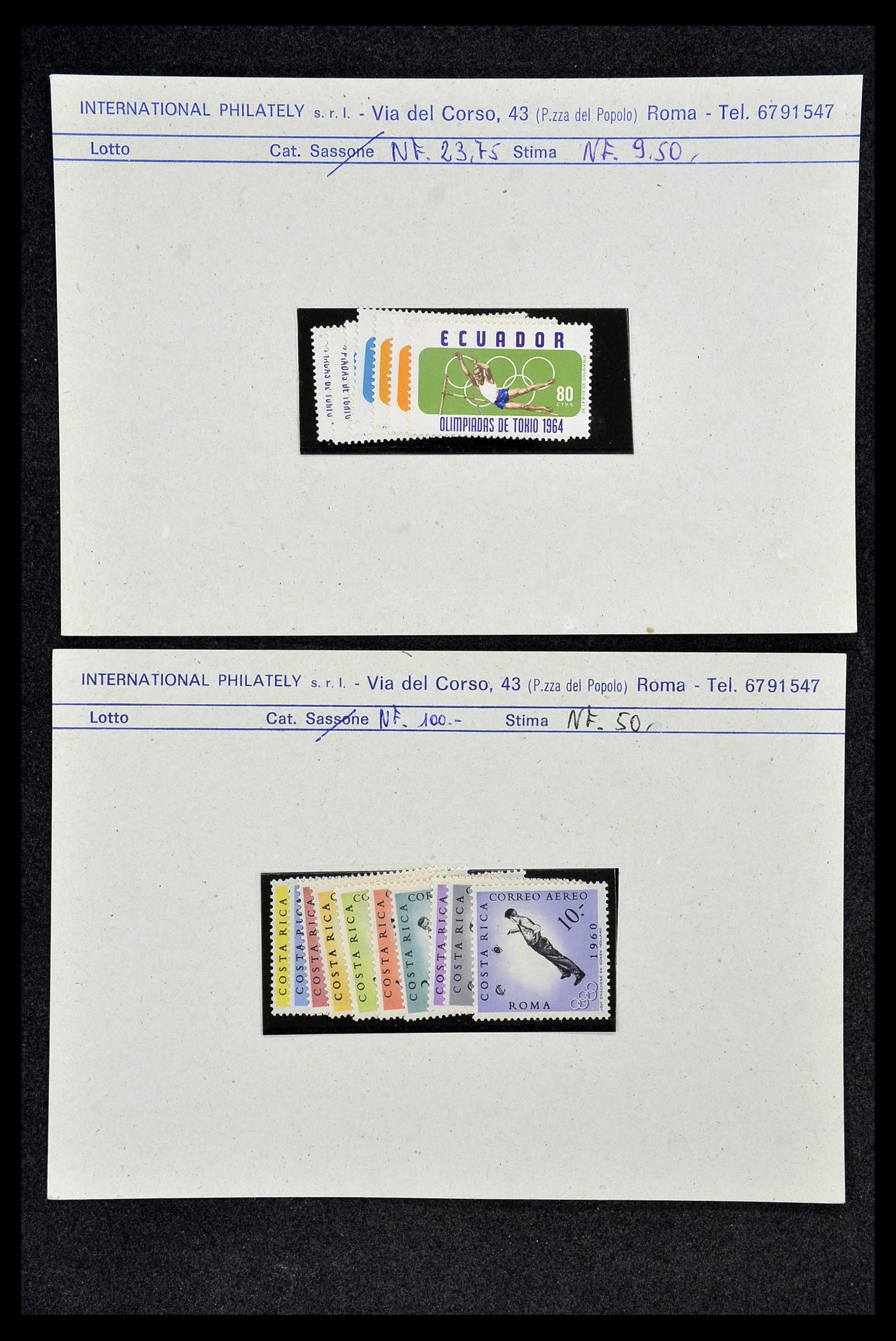 34134 053 - Postzegelverzameling 34134 Diverse motieven jaren 50/60.