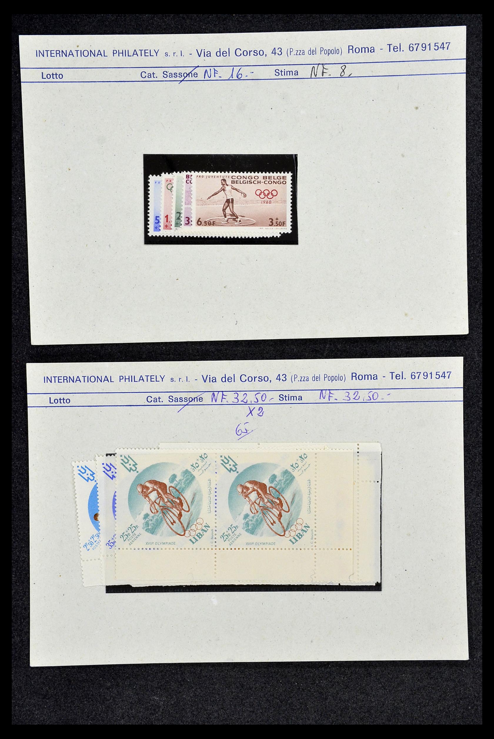 34134 054 - Postzegelverzameling 34134 Diverse motieven jaren 50/60.