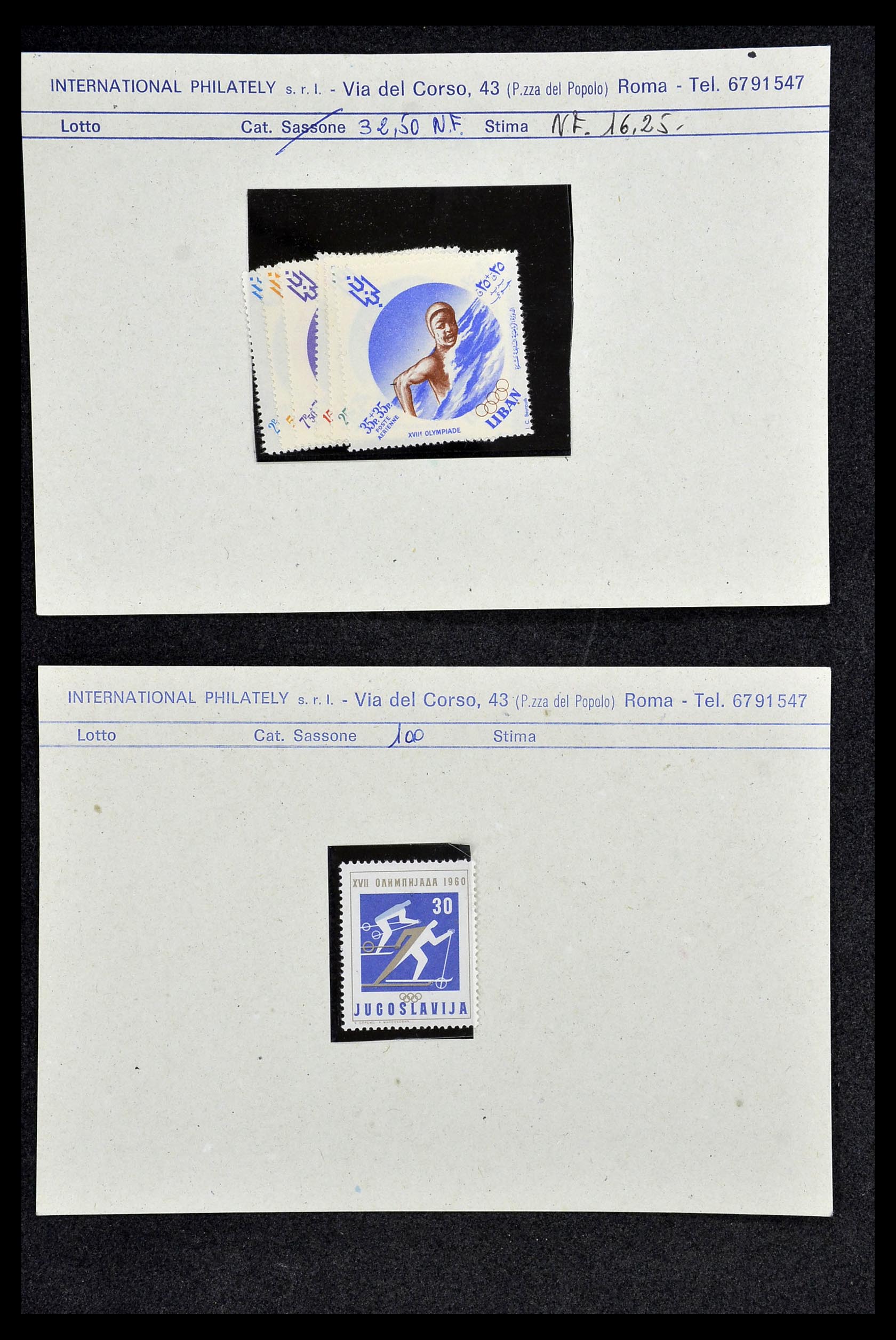 34134 055 - Postzegelverzameling 34134 Diverse motieven jaren 50/60.