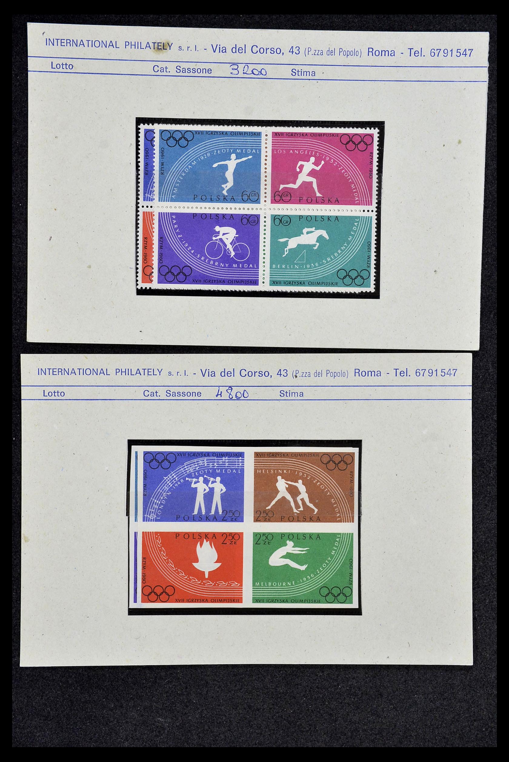 34134 060 - Postzegelverzameling 34134 Diverse motieven jaren 50/60.