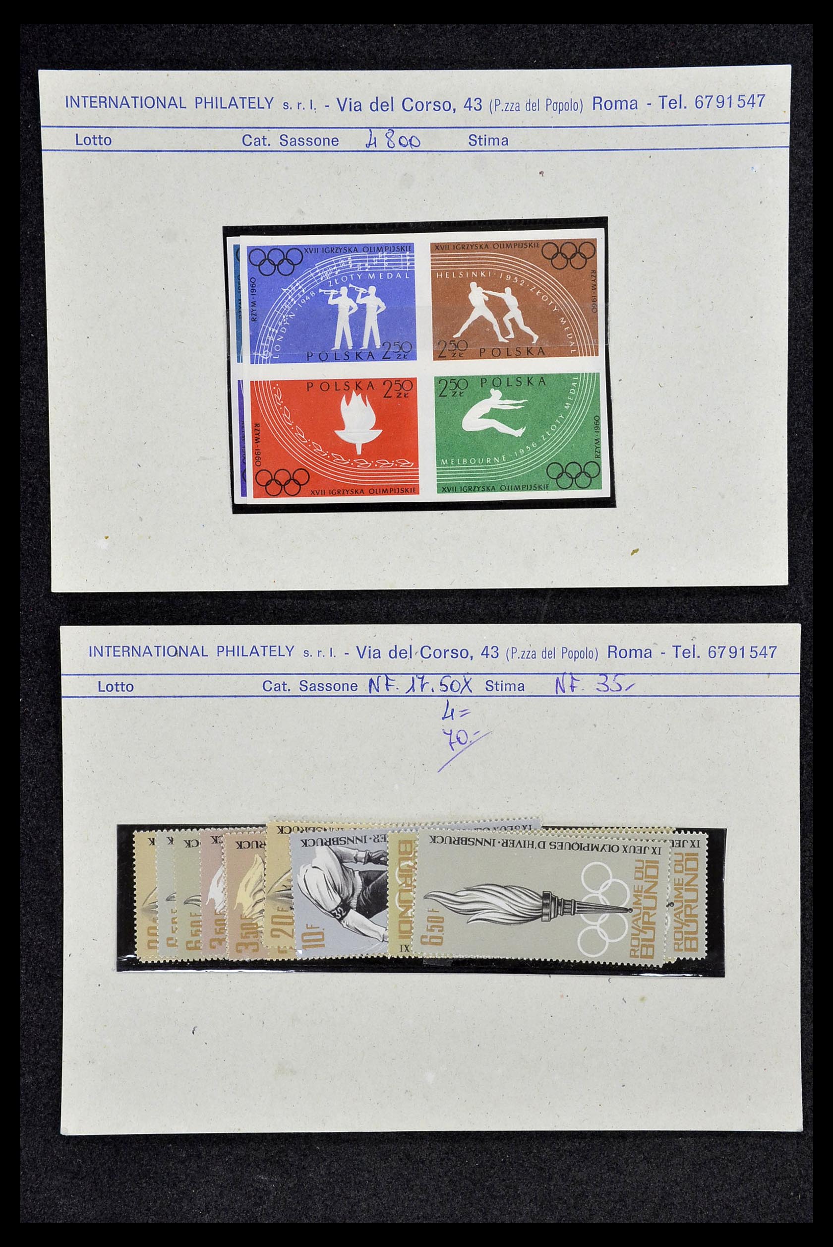 34134 063 - Stamp collection 34134 Various themes 50s and 60s.