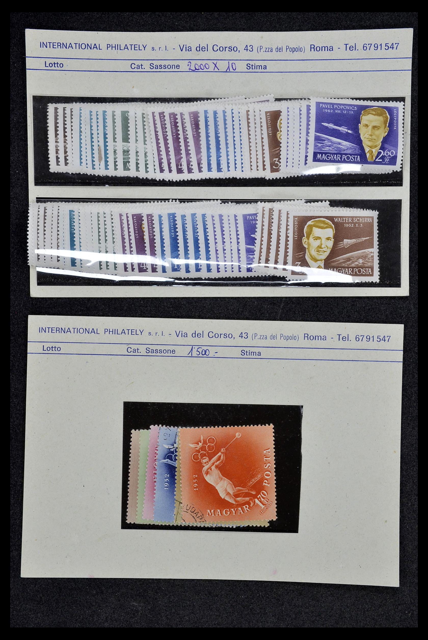 34134 068 - Stamp collection 34134 Various themes 50s and 60s.