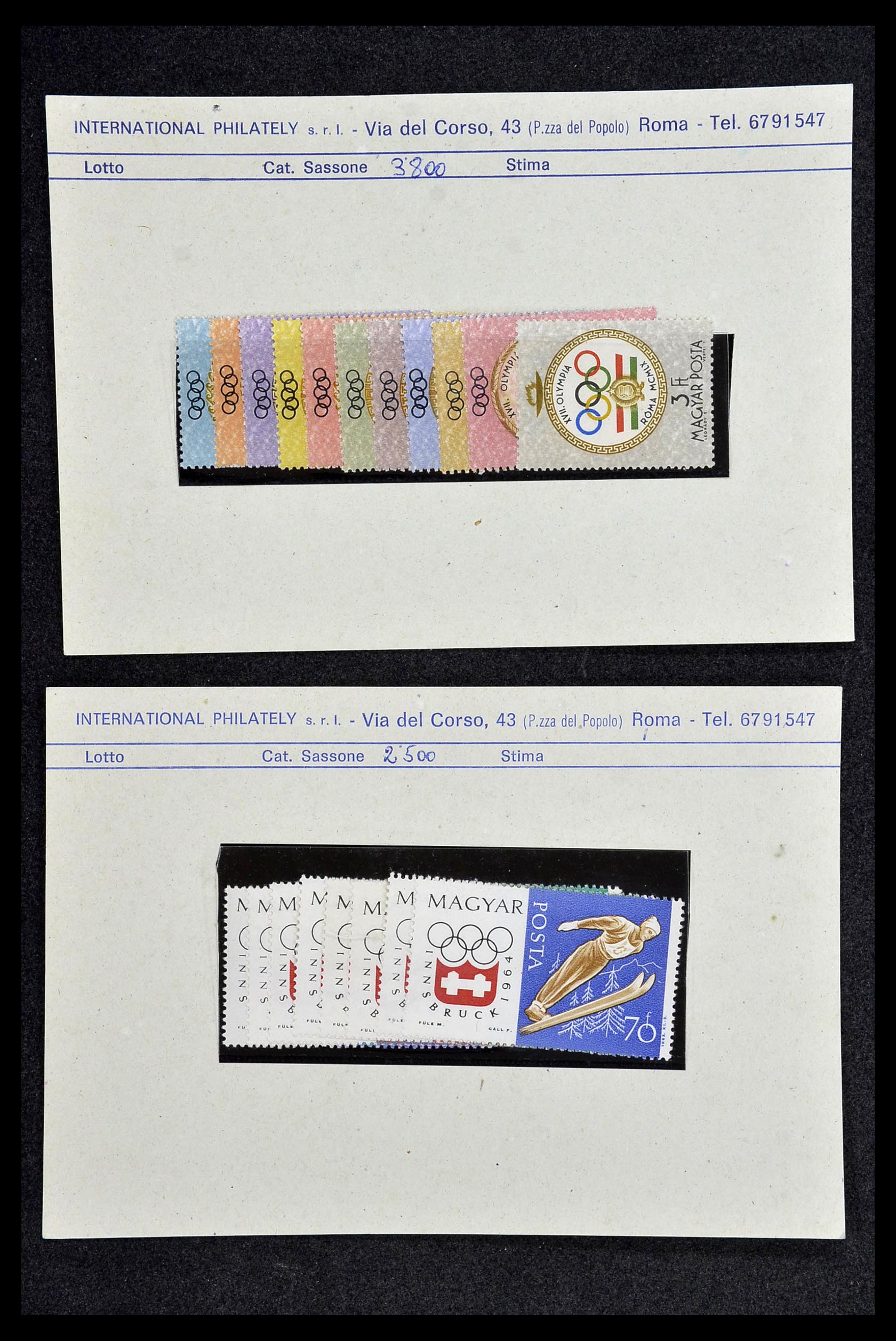 34134 070 - Stamp collection 34134 Various themes 50s and 60s.