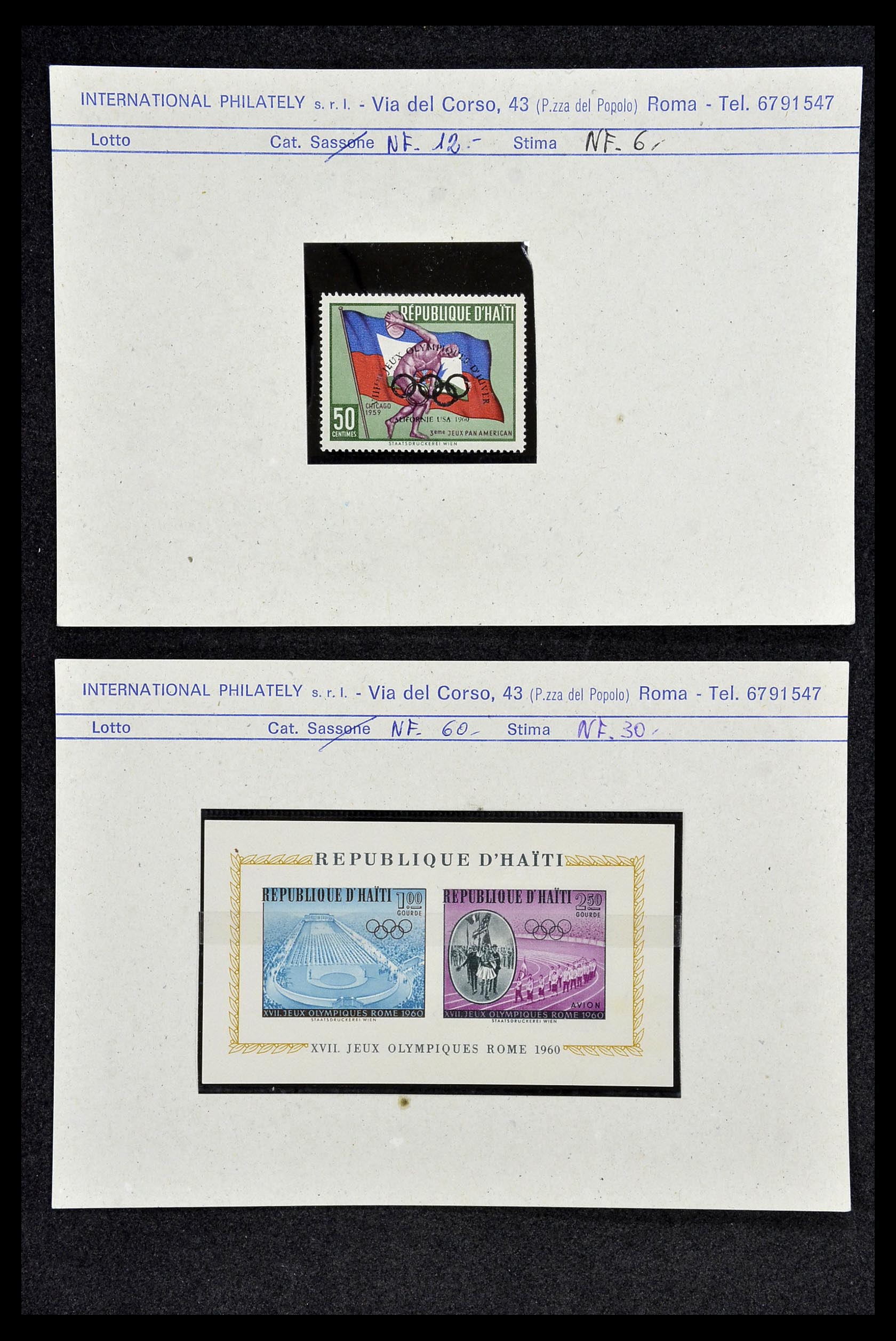34134 094 - Stamp collection 34134 Various themes 50s and 60s.