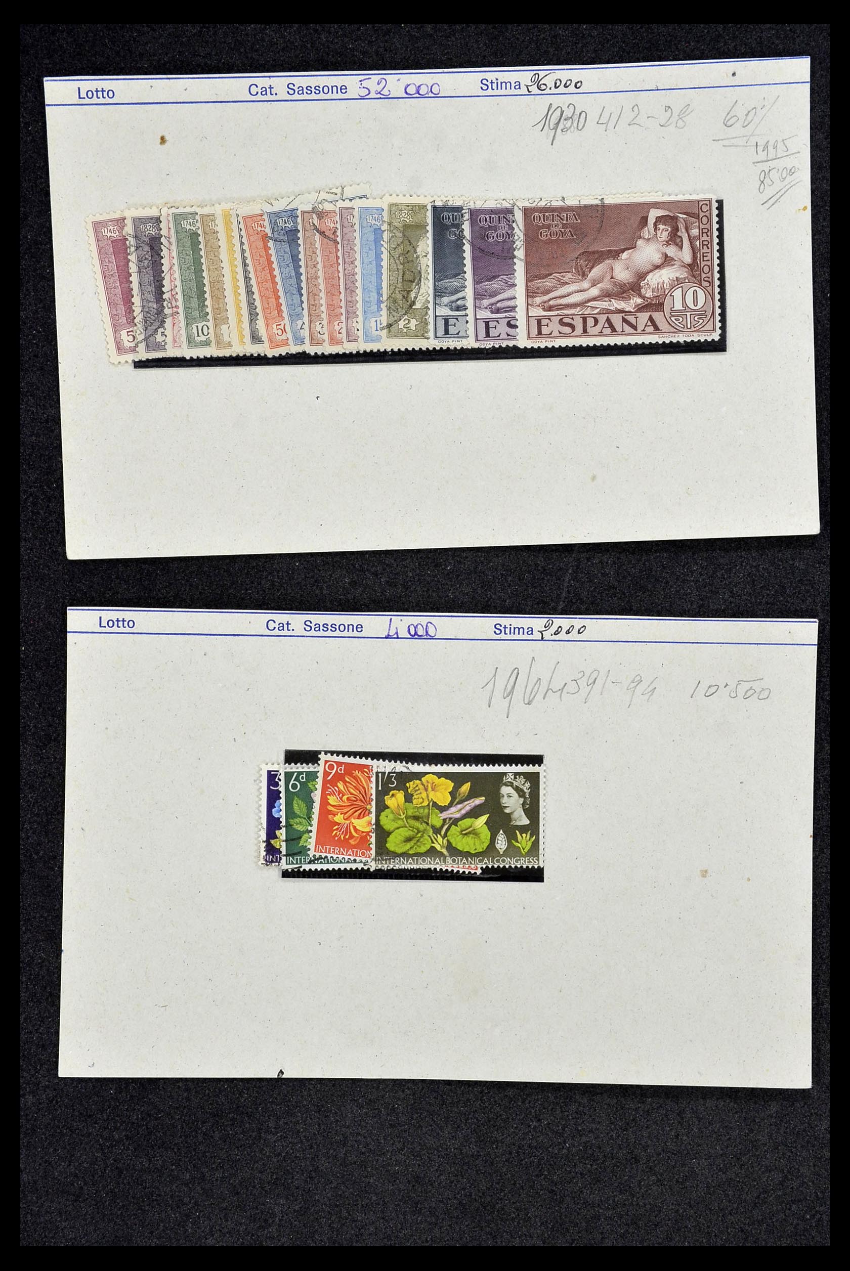 34134 106 - Stamp collection 34134 Various themes 50s and 60s.
