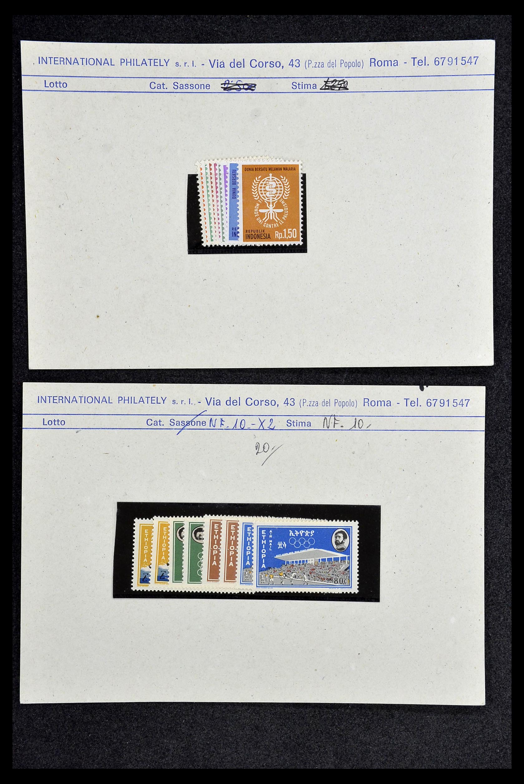 34134 120 - Stamp collection 34134 Various themes 50s and 60s.