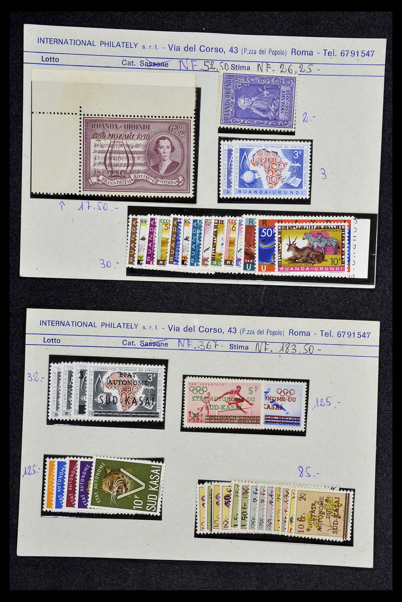 34134 124 - Stamp collection 34134 Various themes 50s and 60s.
