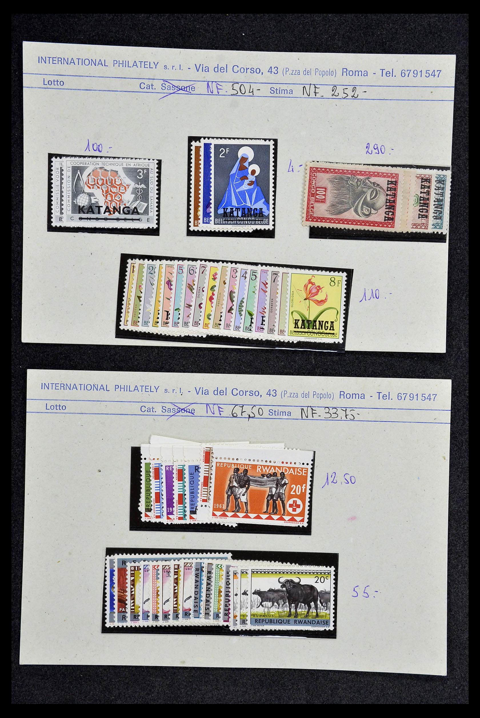 34134 125 - Stamp collection 34134 Various themes 50s and 60s.