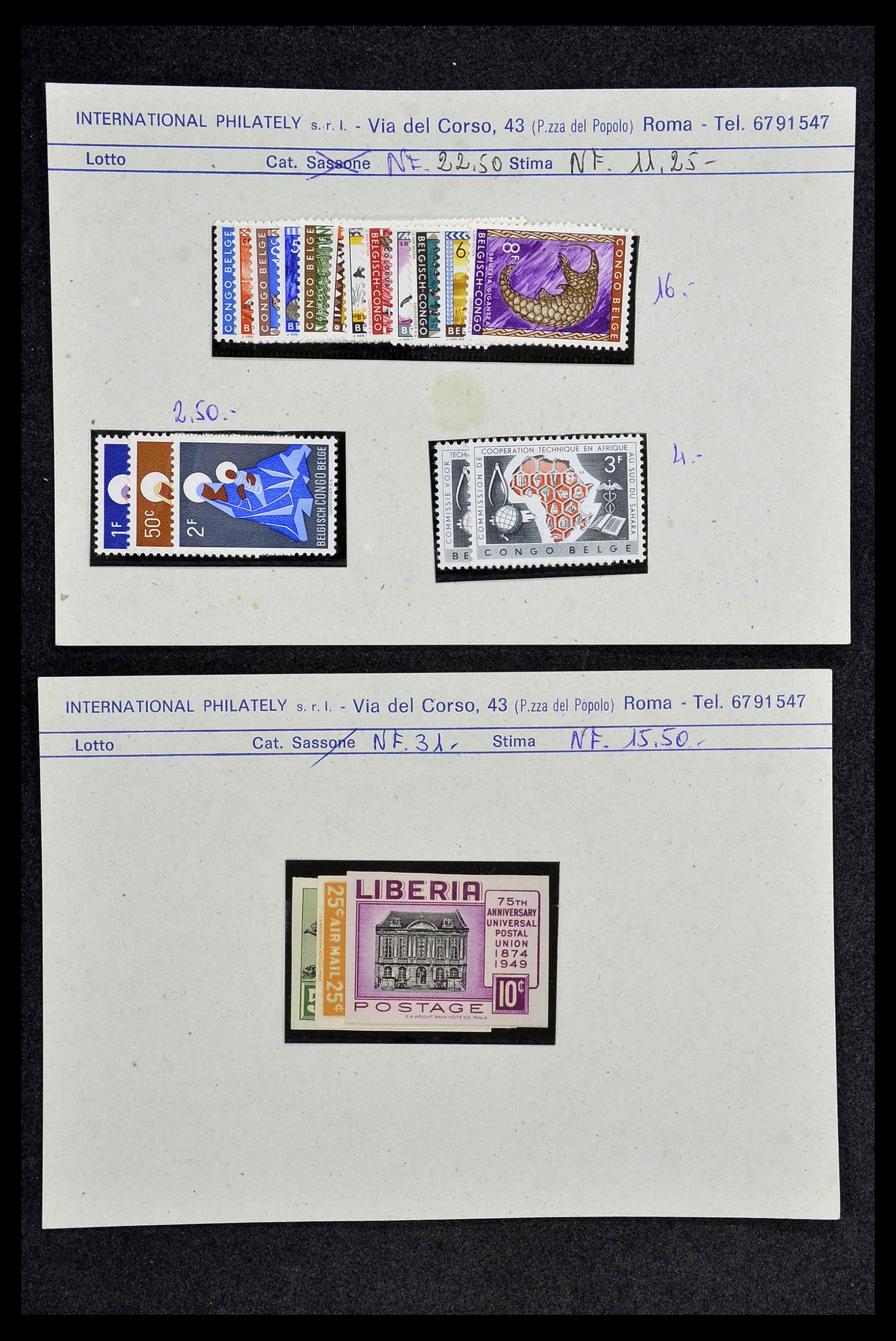 34134 126 - Stamp collection 34134 Various themes 50s and 60s.
